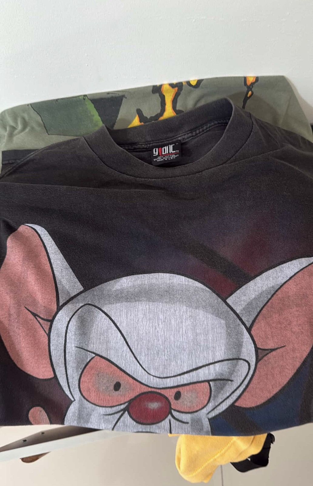 Cartoon Network × Vintage Animaniacs Pinky and the brain Size US L / EU 52-54 / 3 - 1 Thumbnail