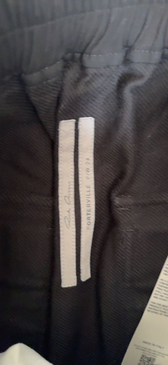 Rick Owens Rick Owens Drawstring Long Pant 48 Brushed Twill Size US 32 / EU 48 - 7 Thumbnail