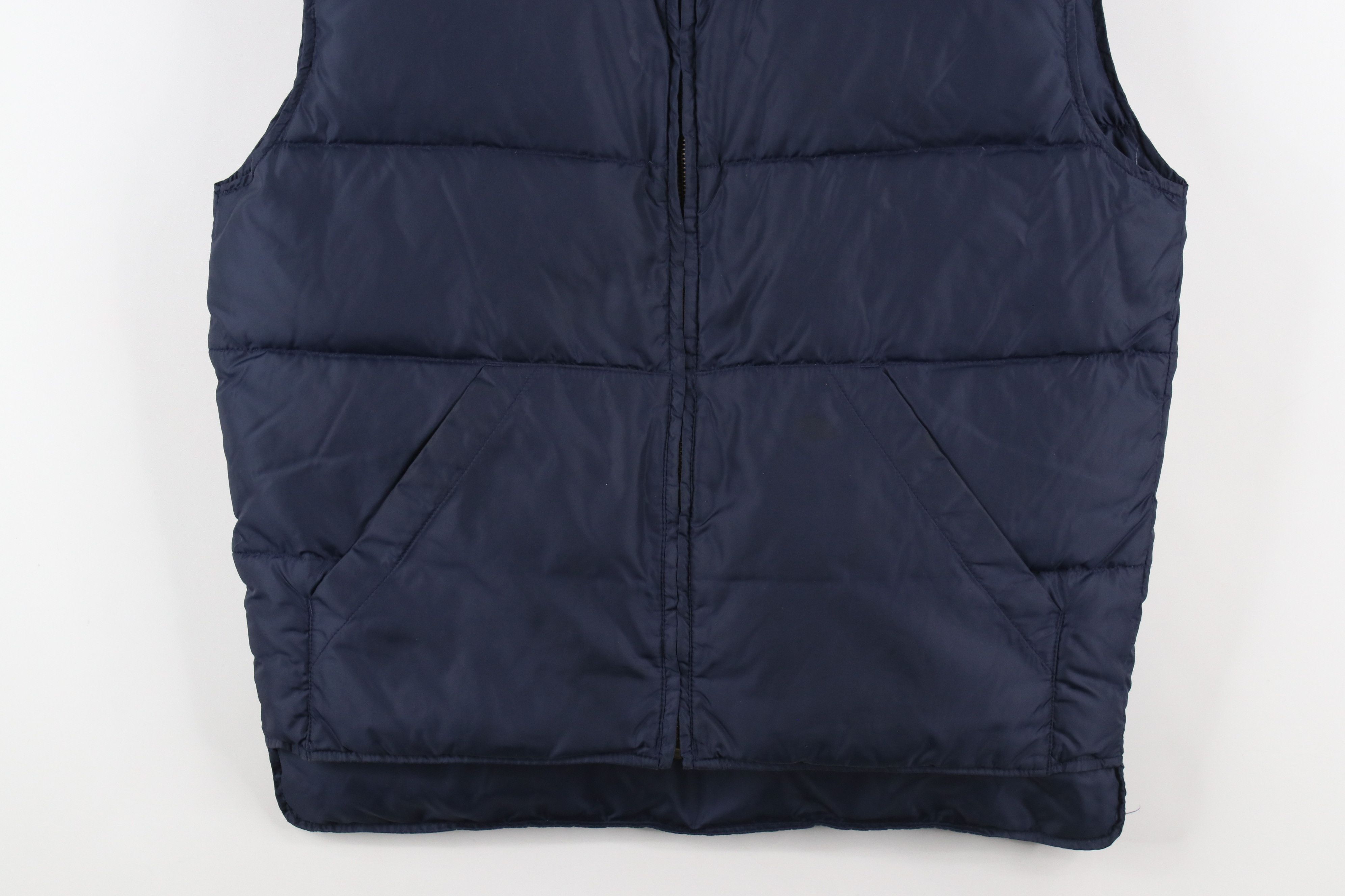 Eddie Bauer × Vintage Vintage 90s Eddie Bauer Duck Down Puffer Vest Jacket Blue Size US S / EU 44-46 / 1 - 3 Thumbnail