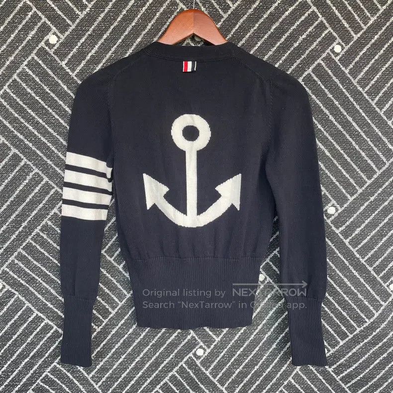Thom Browne Thom Browne Ship anchor sweater coat Size XS / US 0-2 / IT 36-38 - 2 Thumbnail