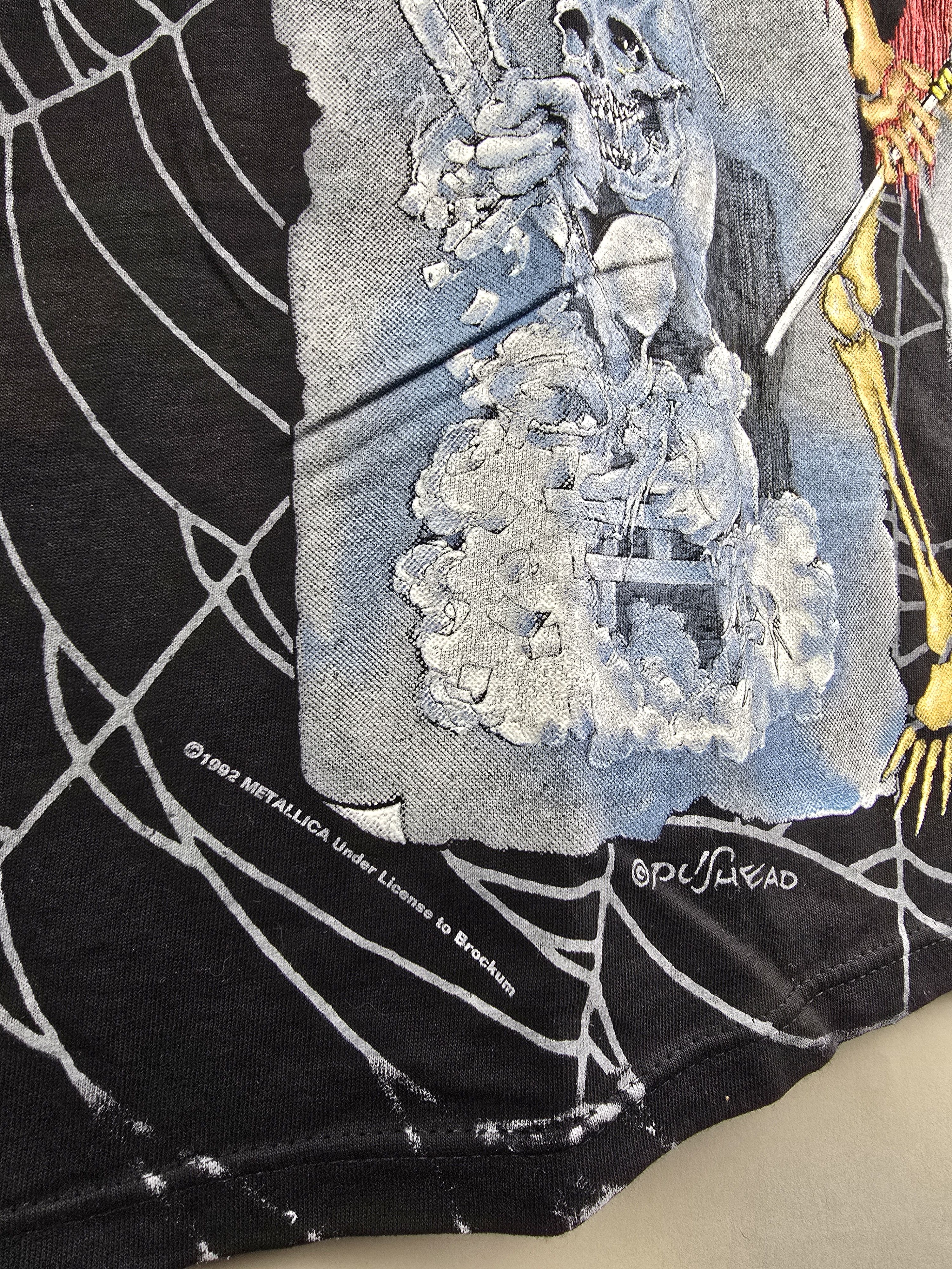 Band Tees × Metallica × Vintage 1992 Metallica Ringmaster All over print XL 24" 30" Size US XL / EU 56 / 4 - 3 Thumbnail