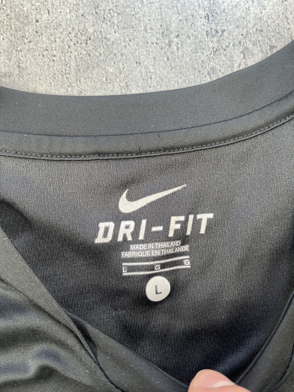 Nike × Vintage Vintage Nike Total 90 TEE Swoosh Drill Y2K Rare Size US L / EU 52-54 / 3 - 5 Thumbnail