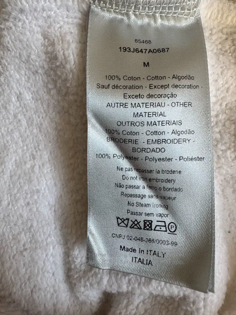 Dior Dior Co-branded letter logo embroidered stitching cap hood Size US M / EU 48-50 / 2 - 4 Thumbnail