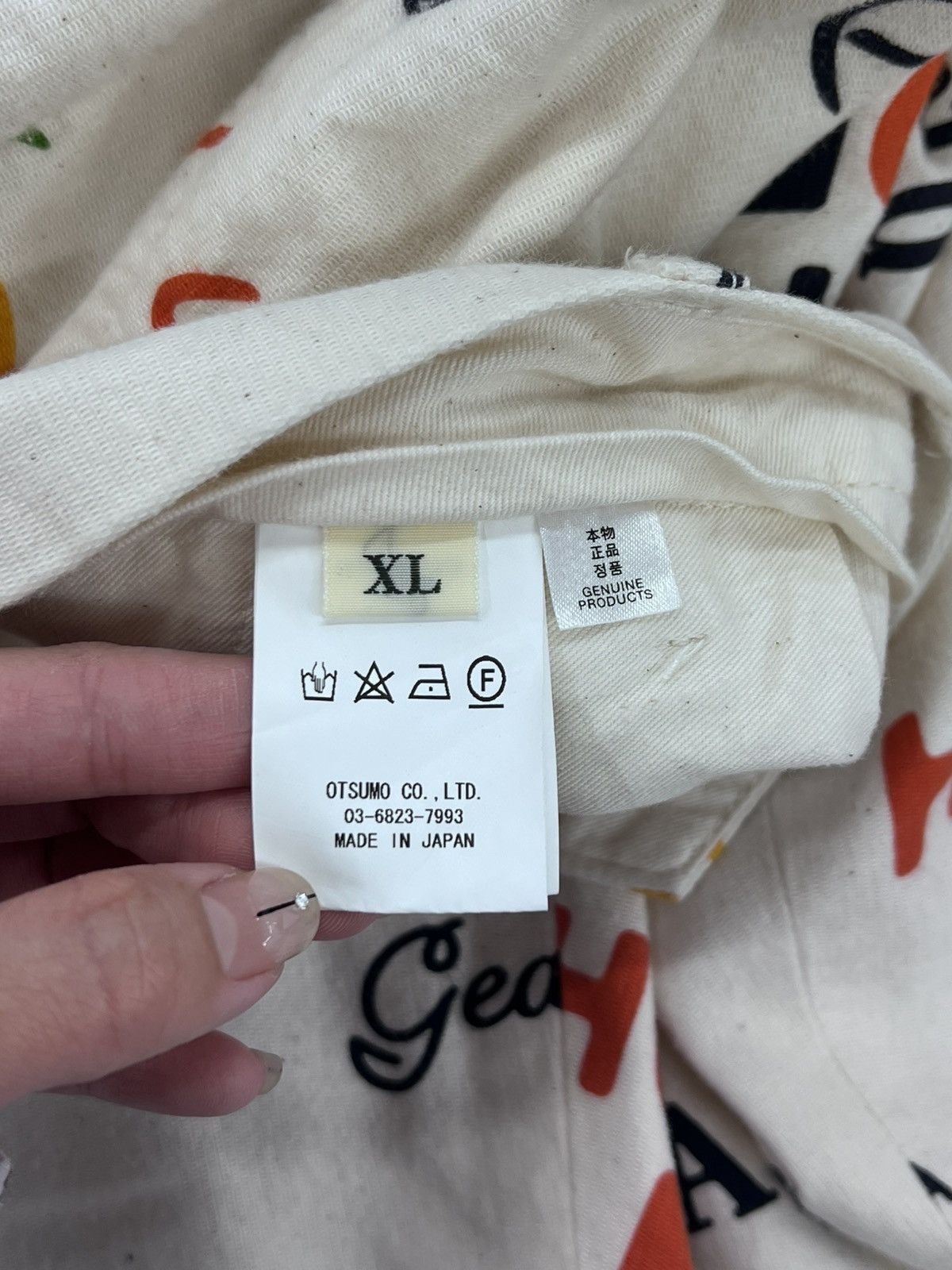 Human Made Human Made Printed Chino Pants In Cream Size US 34 / EU 50 - 4 Thumbnail