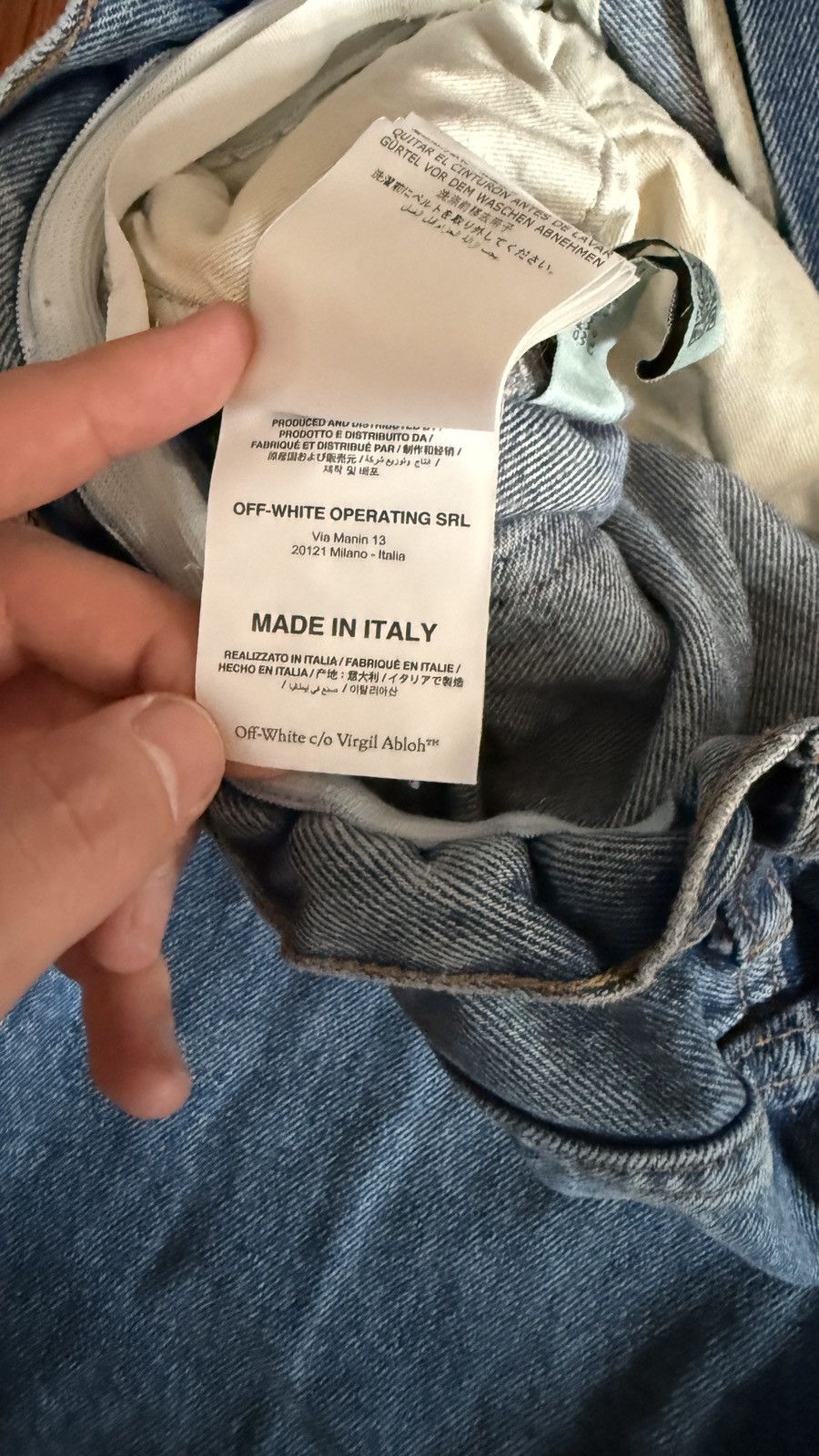 Off-White Off White Denim Jeans Size US 31 - 13 Thumbnail