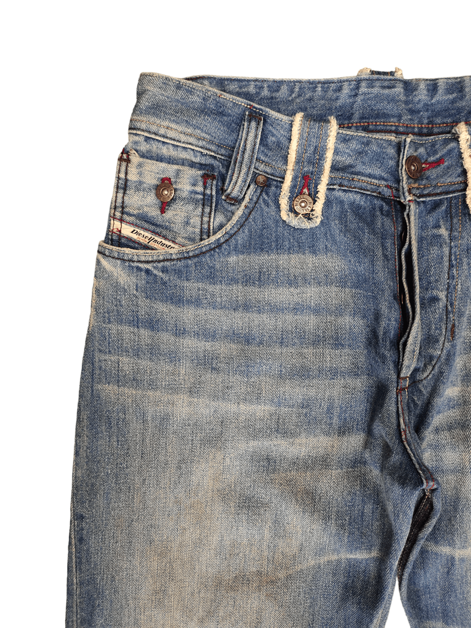 Diesel Wide Leg Jeans Diesel Denim Streetwear Y2k Size US 31 - 4 Thumbnail