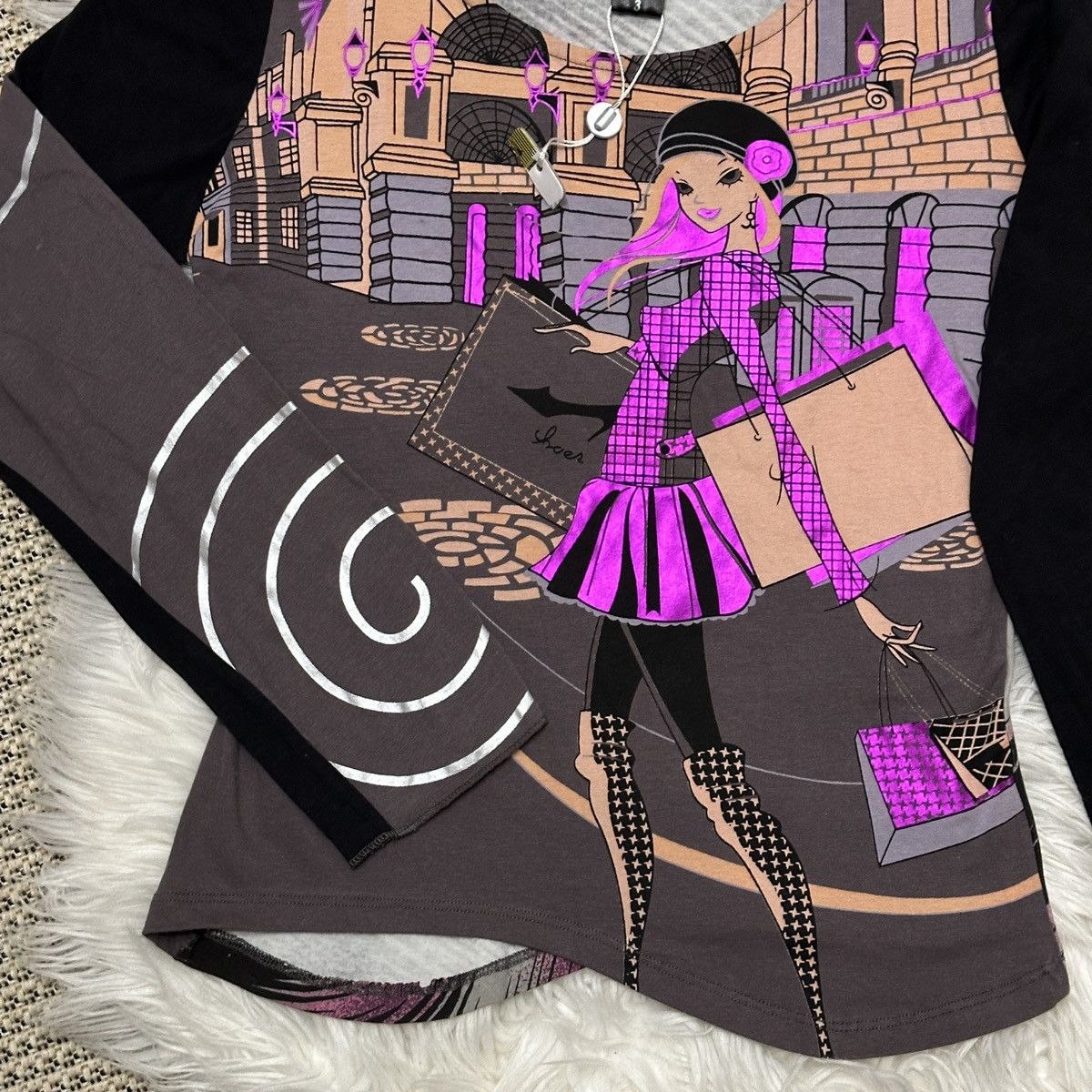 Custo Barcelona Custo Barcelona Long Sleeve Mesh Art Size M / US 6-8 / IT 42-44 - 6 Thumbnail