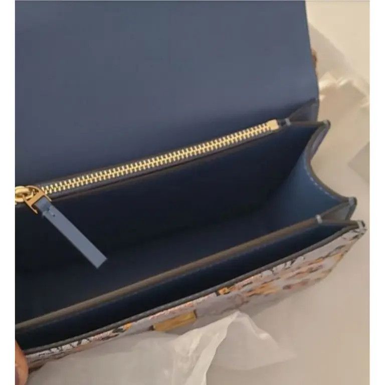 Tory Burch Tory Burch Eleanor Brocade Bag Blue Sea Multi Size ONE SIZE - 6 Thumbnail