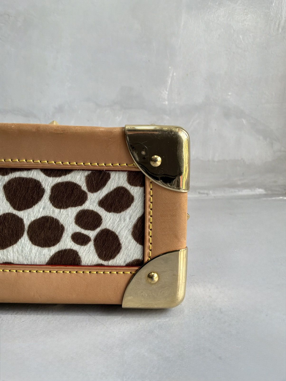 Louis Vuitton × Takashi Murakami 2003 Louis Vuitton x Murakami - SAC Rabat Dalmatian Ponyhair Size ONE SIZE - 16 Thumbnail