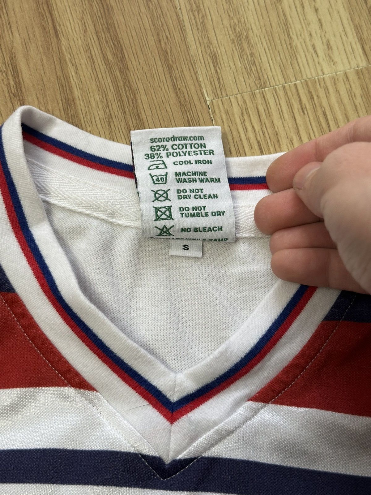 Vintage 🔥 ENGLAND National Team 1980 1983 Soccer Shirt Jersey Rare Size US S / EU 44-46 / 1 - 3 Thumbnail