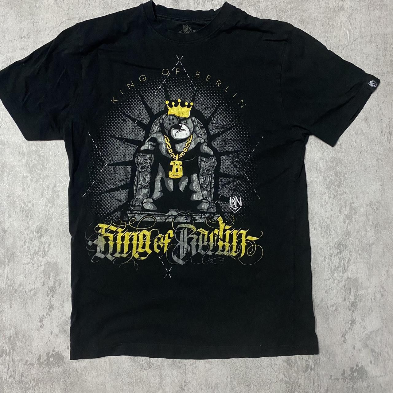 Other Black and yellow King of Berlin graphic tee Size US L / EU 52-54 / 3 - 1 Thumbnail