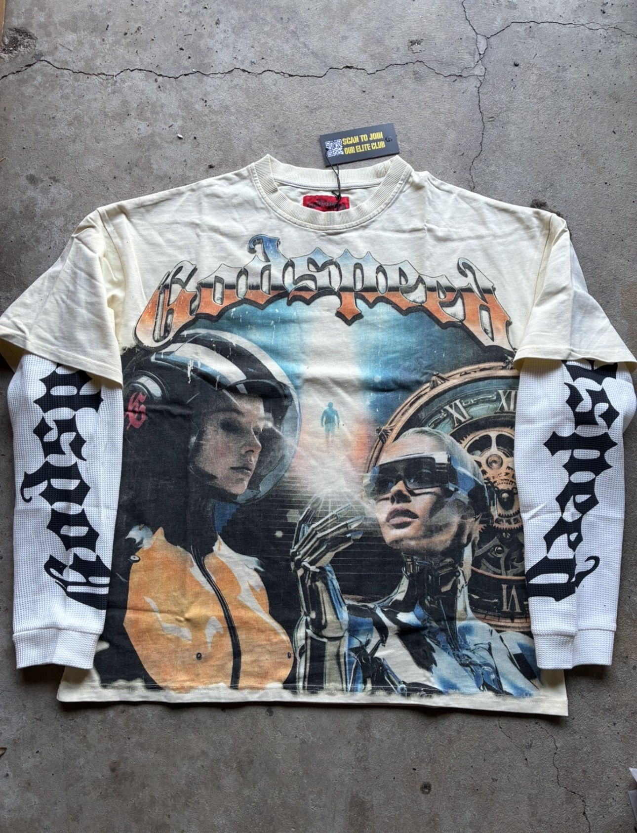 Godspeed Godspeed Chosen One Layered L/S Tee Size US S / EU 44-46 / 1 - 1 Thumbnail