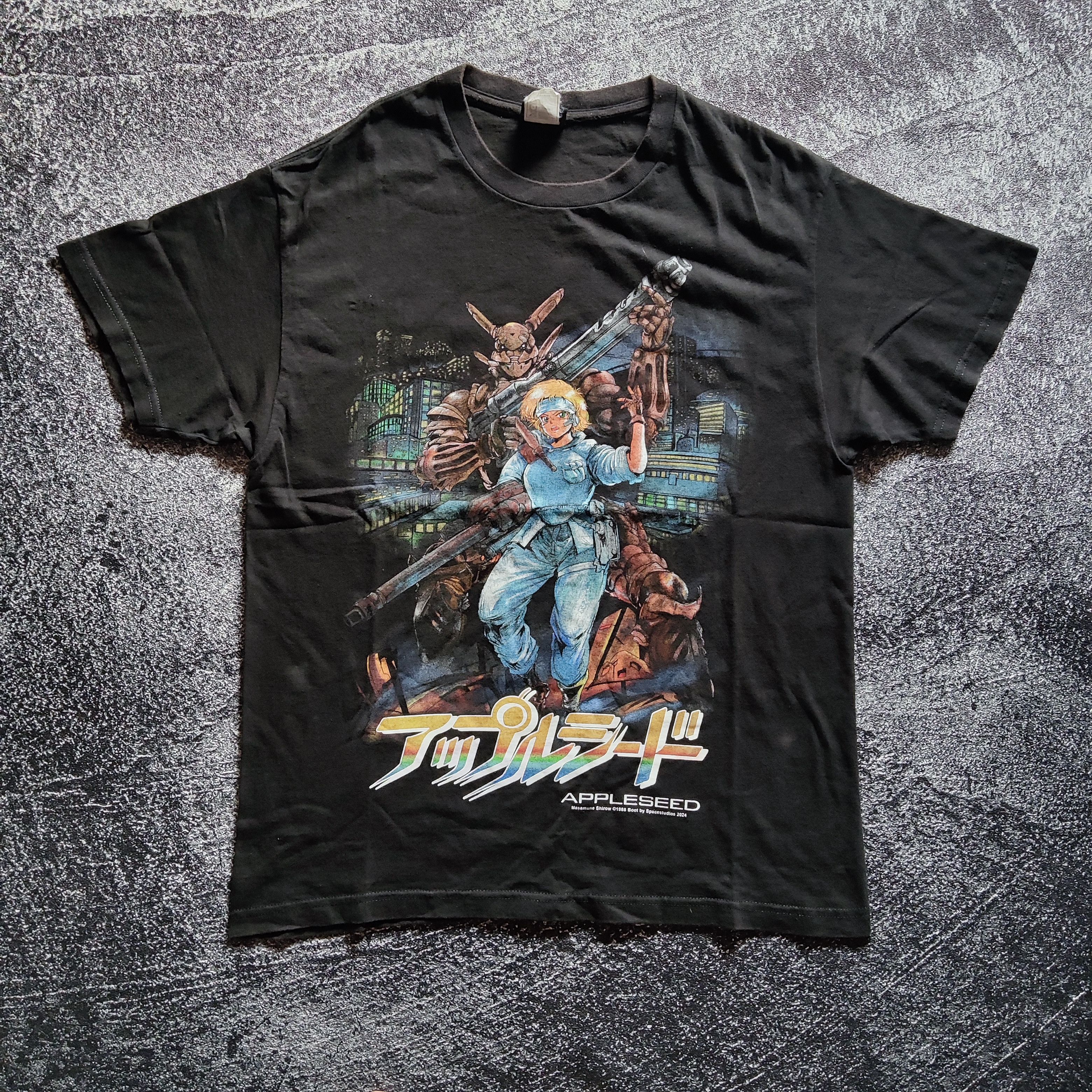 Anime × Japanese Brand × Vintage Limited Tshirt Appleseed : Deunan & Briareos Size US L / EU 52-54 / 3 - 1 Thumbnail