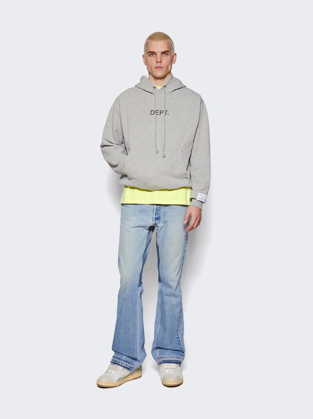 Gallery Dept. o1gr1nt0426 Dept Logo Hoodie in Heather Grey Size US S / EU 44-46 / 1 - 2 Thumbnail