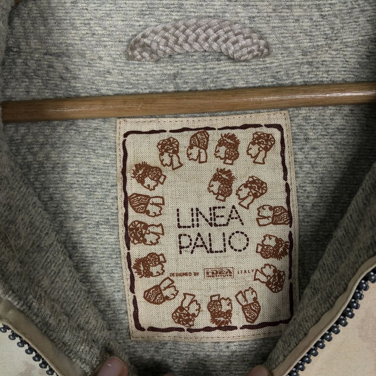 Japanese Brand 🔥VTG ANORAK HUNTING JACKET NAVAJO DESIGN LINEA PALIO ITALY Size US L / EU 52-54 / 3 - 16 Thumbnail