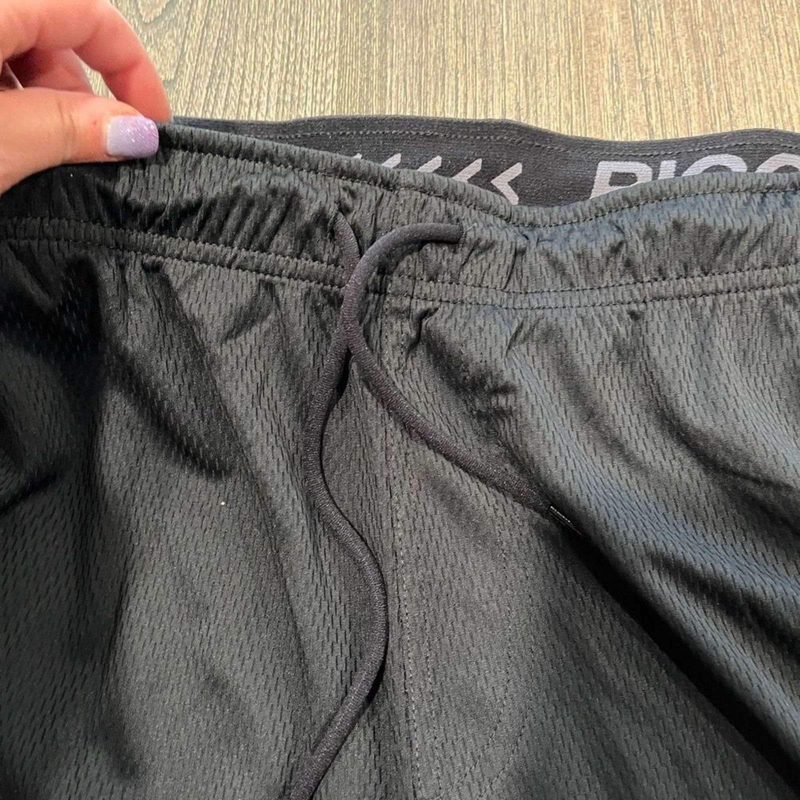 Vintage NWT Johnny Bigg Active Textured Knit Shorts Black Size 5X Size US 44 / EU 60 - 2 Thumbnail
