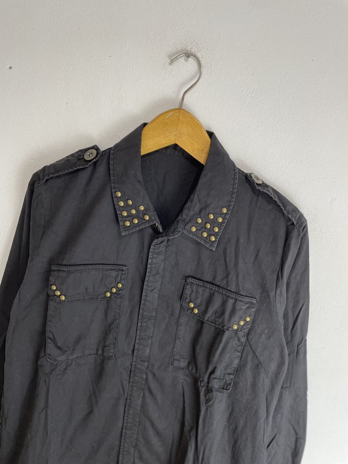 GOA Japanese Ozoc Gothic Studded Shirt Seditionaries Punks style Size US S / EU 44-46 / 1 - 3 Thumbnail