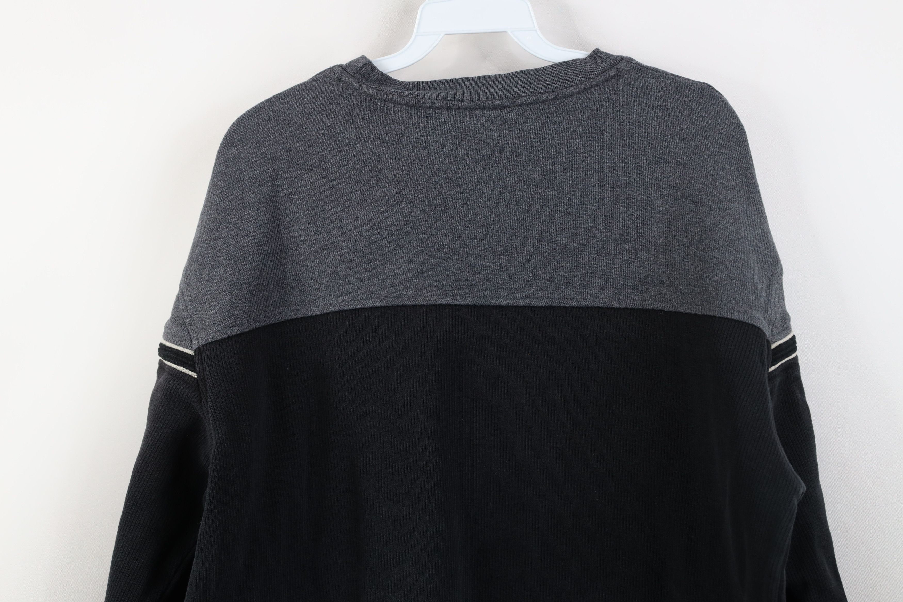 Vintage Vintage 90s Y2K Streetwear Knit Heavy Long Sleeve T-Shirt Size US L / EU 52-54 / 3 - 10 Thumbnail
