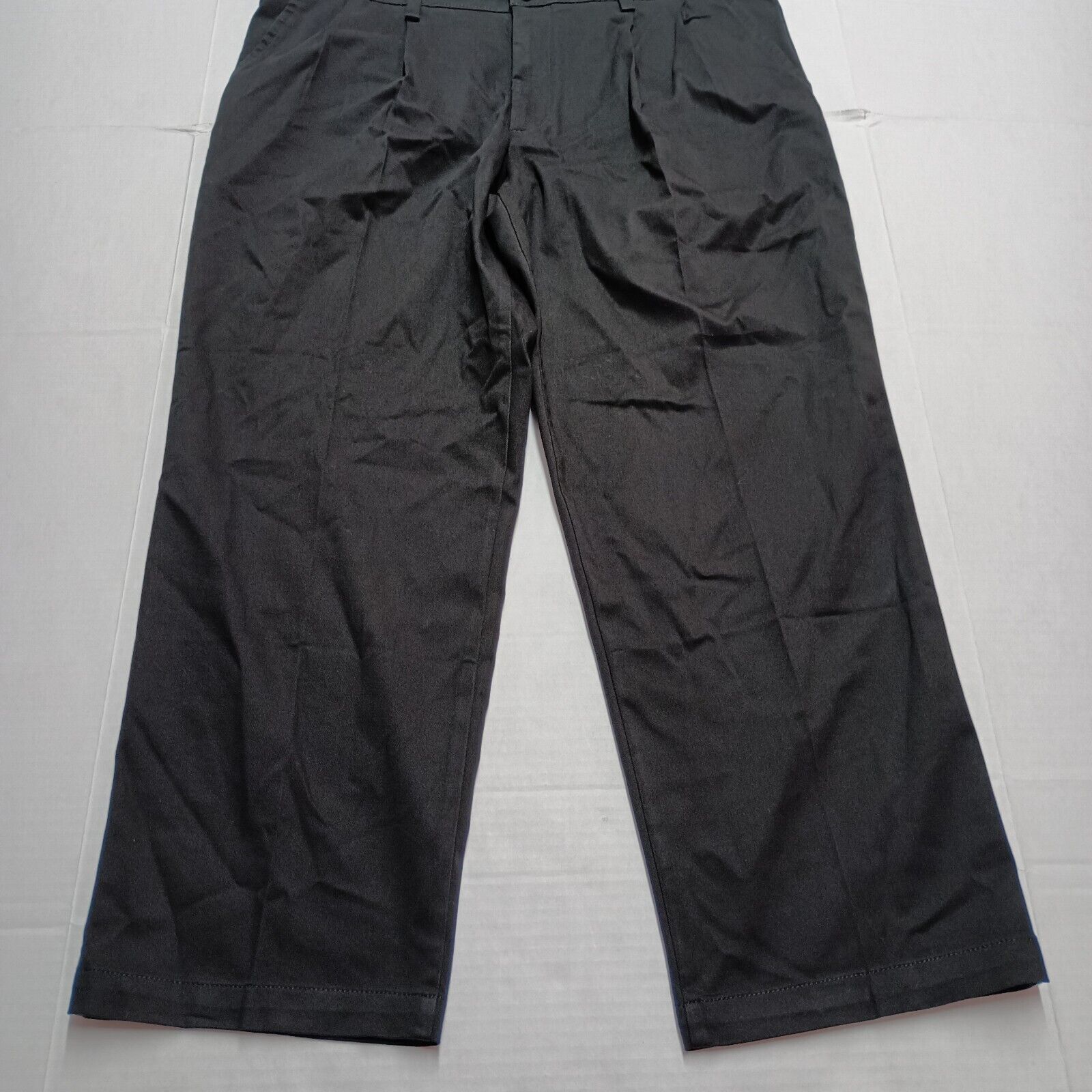 Dockers Dockers Khakis Men's 38x29 Black Classic Fit Pleated Size US 38 / EU 54 - 3 Thumbnail
