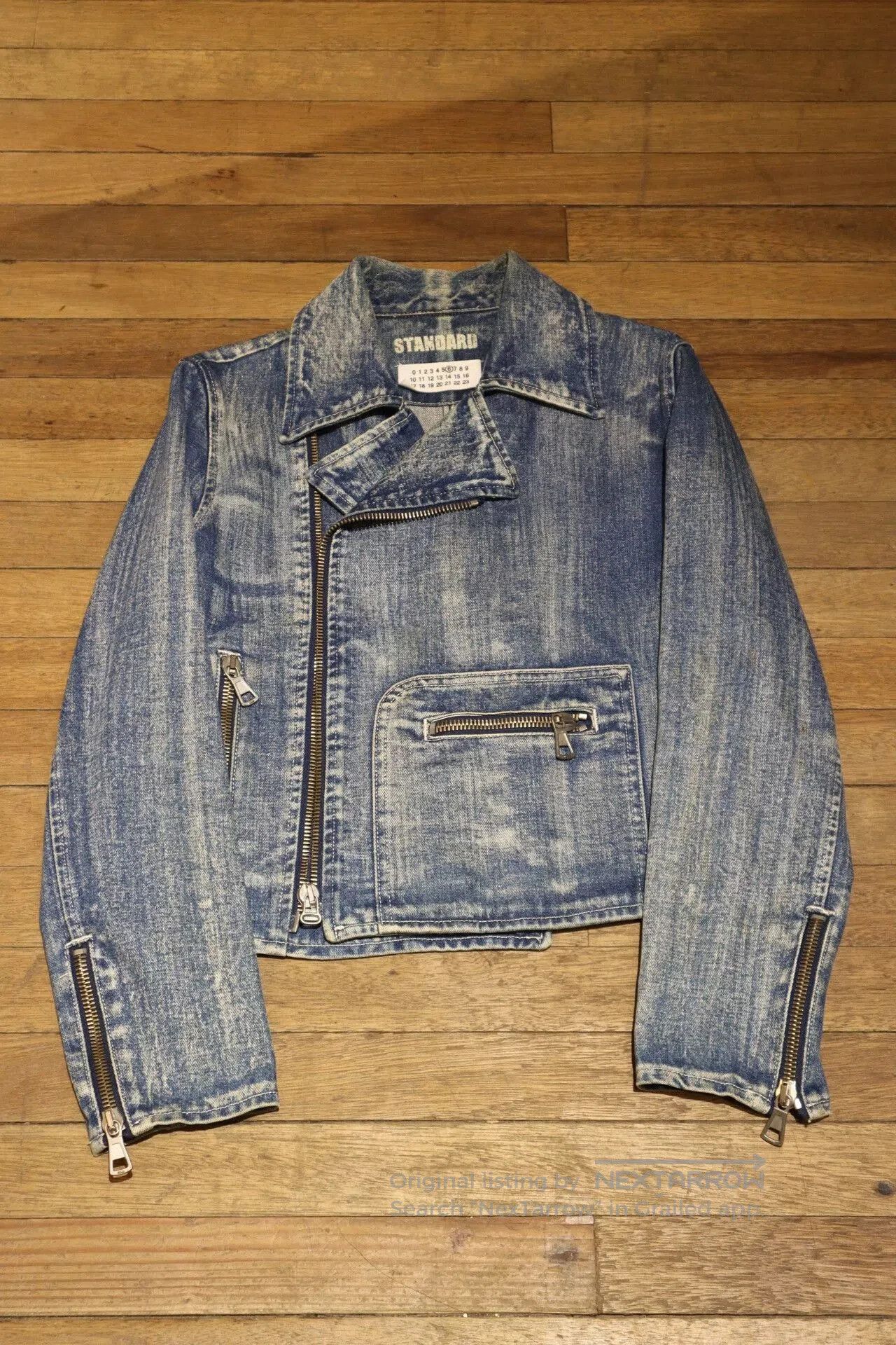 Maison Margiela Maison Martin Margiela Biker Denim Jacket. Size S / US 4 / IT 40 - 1 Thumbnail