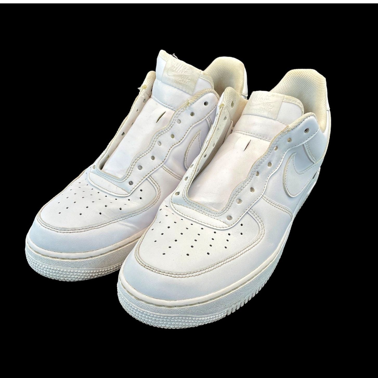 Nike Nike Men's Air Force One CW2288-111 '07 Triple White Shoe Size US 12 / EU 45 - 1 Thumbnail
