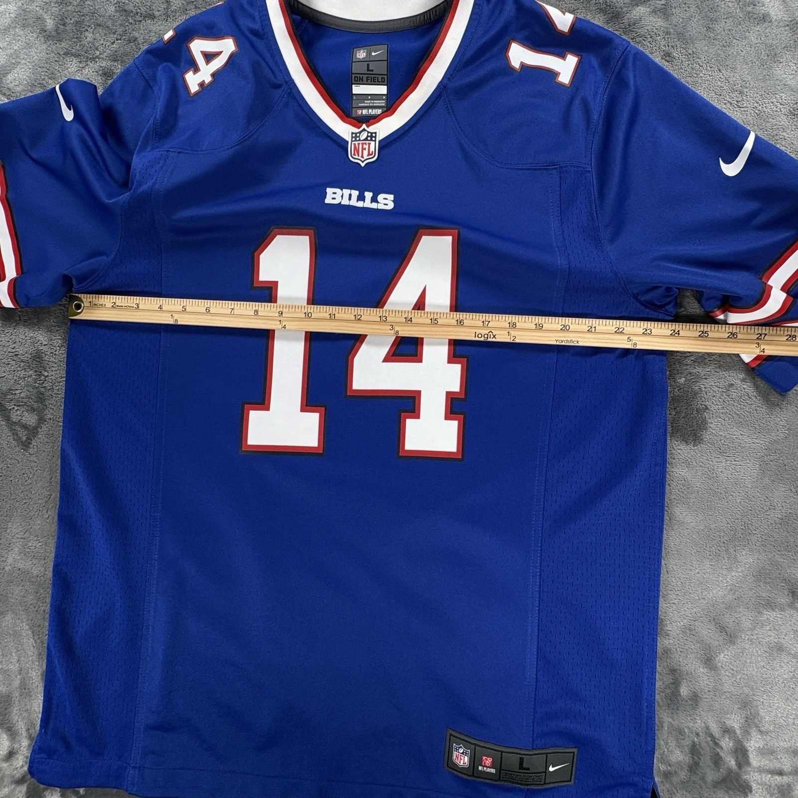 Nike Nike Limited Football Jersey Buffalo Bills Stefon Diggs #14 Size US L / EU 52-54 / 3 - 7 Thumbnail