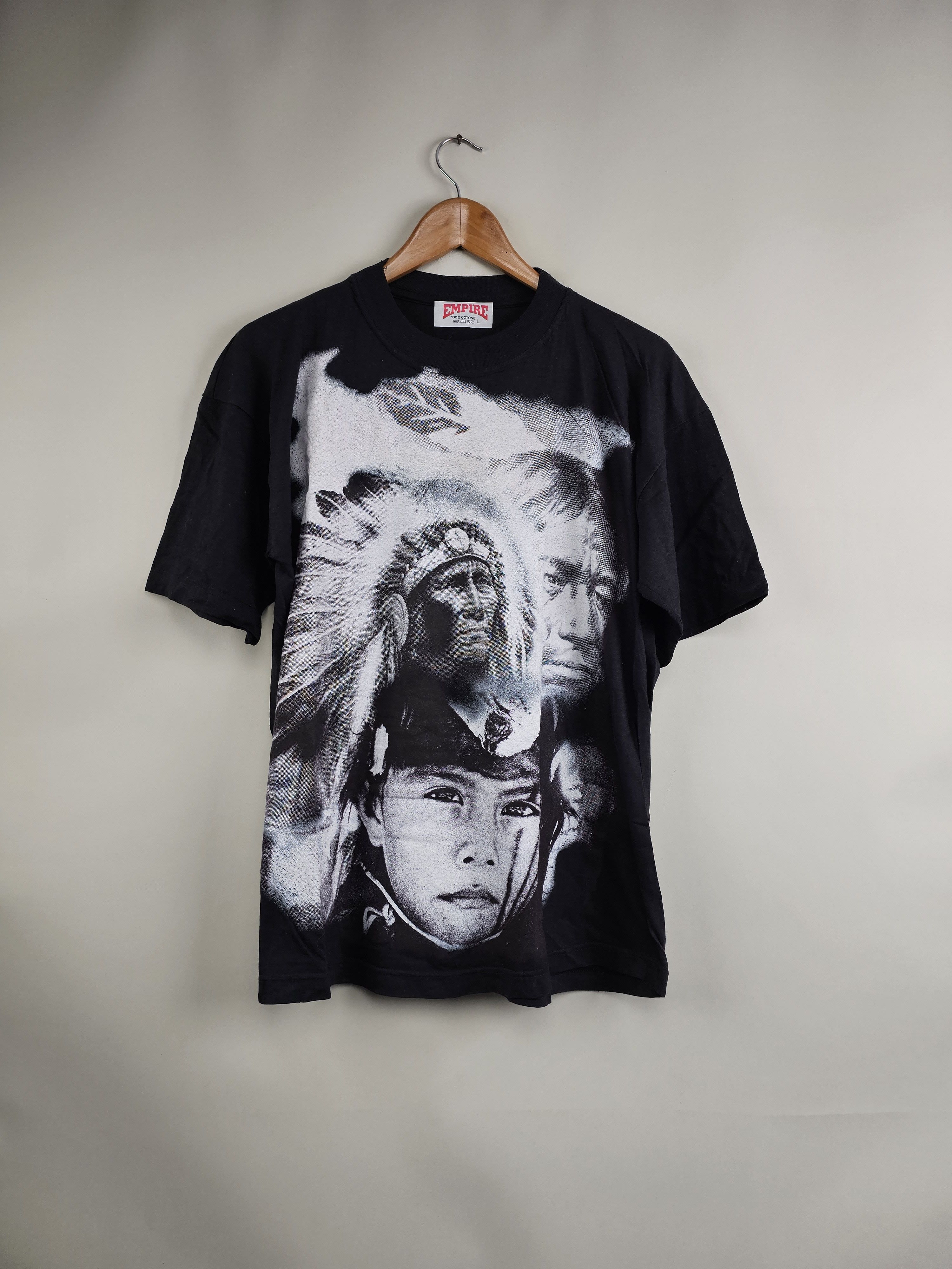 image of Band Tees x Rock Tees 90's The Cult Ceremony L 21.5" 27" in Black, Men's (Size XL)