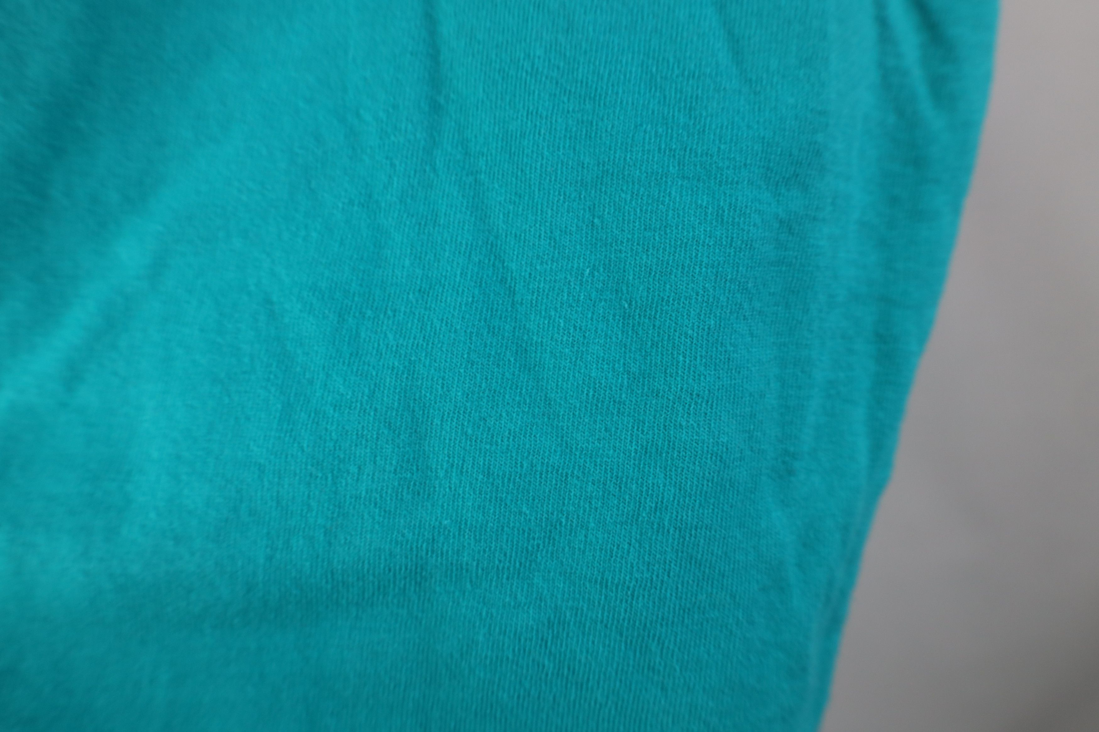 Vintage Vintage 90s Streetwear Heavy Cotton Pocket T-Shirt Teal USA Size US M / EU 48-50 / 2 - 10 Thumbnail