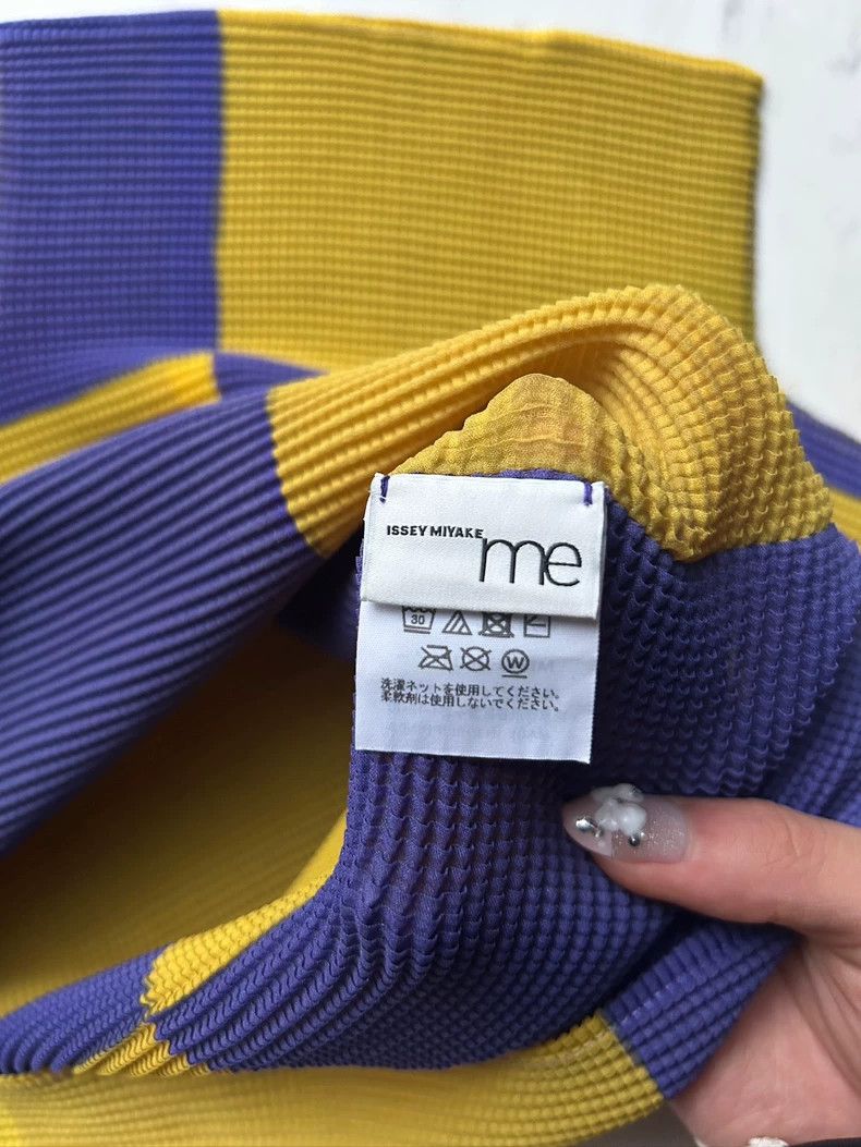Issey Miyake Issey Miyake Color block pleated top Size M / US 6-8 / IT 42-44 - 8 Thumbnail