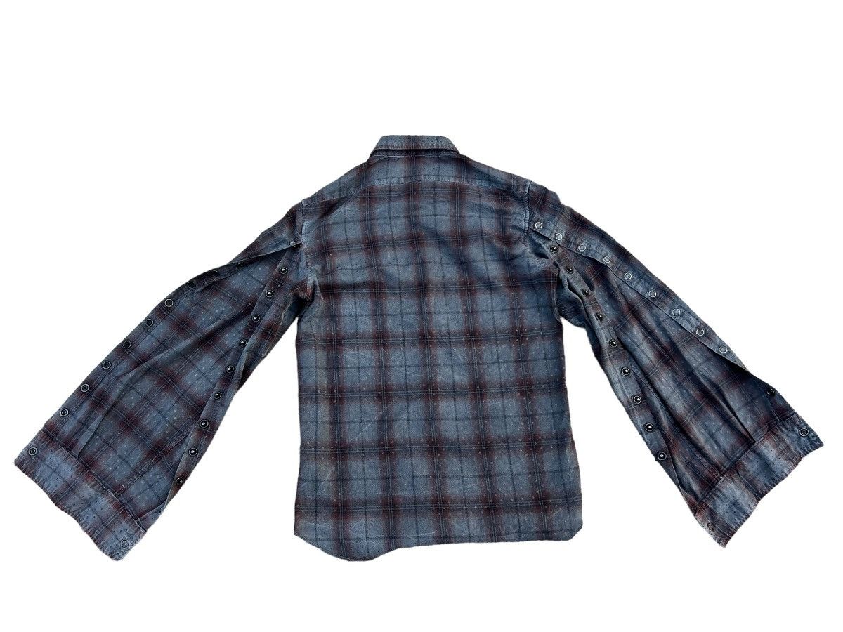 20471120 Vintage Paranoid Japan Blink Dot Bondage Flannel Shirt Size US S / EU 44-46 / 1 - 6 Thumbnail
