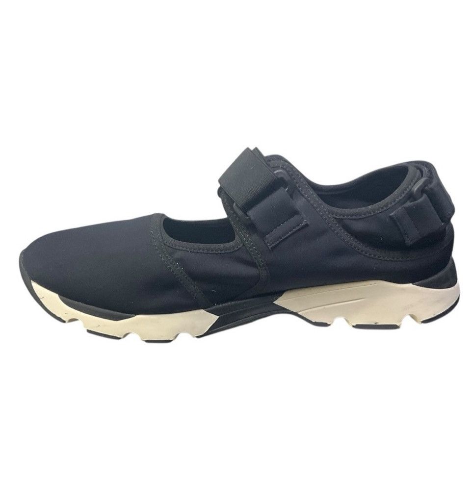 Marni 🥷 Marni Fussbett Neoprene Strap Sneakers — Black/Cream — Size US 11 / IT 41 - 4 Thumbnail