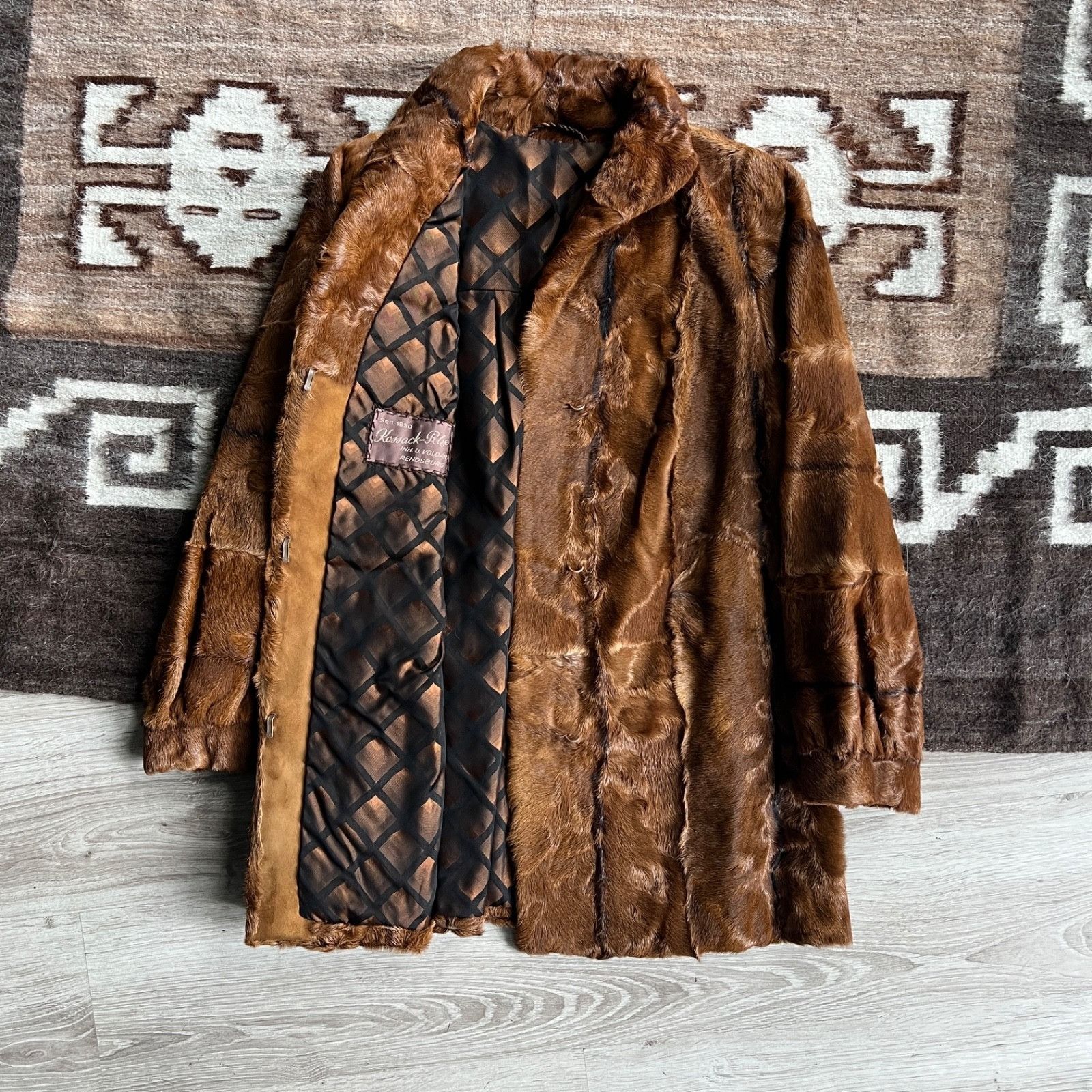 Vintage Vintage Y2K Kossack Germany Real Beaver Fur Coat 9571AC Size M / US 6-8 / IT 42-44 - 5 Thumbnail