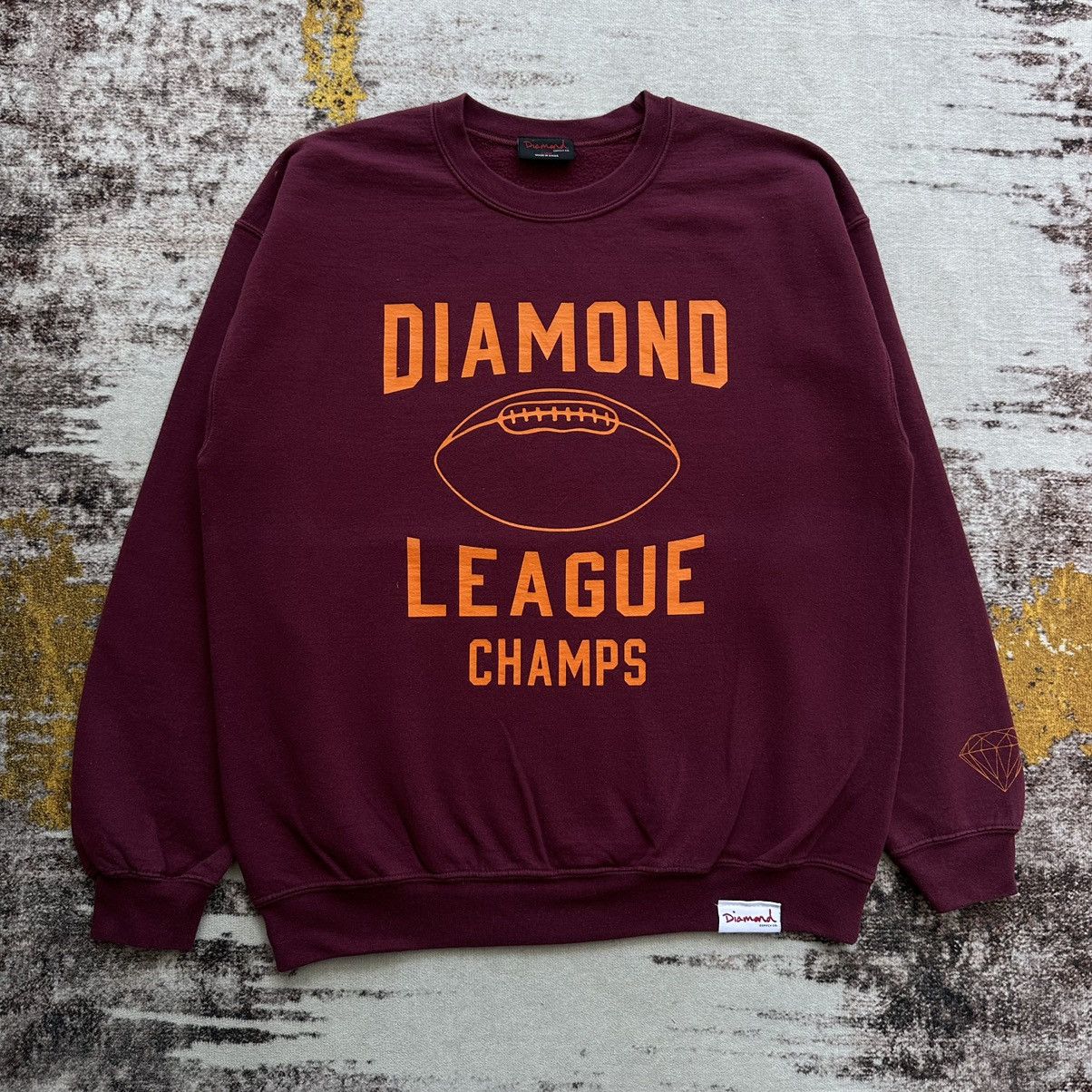 Diamond Supply Co. DIAMOND SUPPLY CO SWEATSHIRT SKATEBOARD BIG LOGO Size US L / EU 52-54 / 3 - 2 Thumbnail