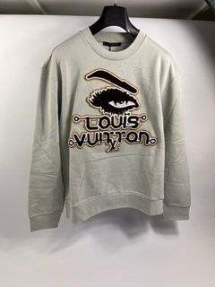 Louis Vuitton Louis Vuitton X Nigo LV2 Grey Sweater L size