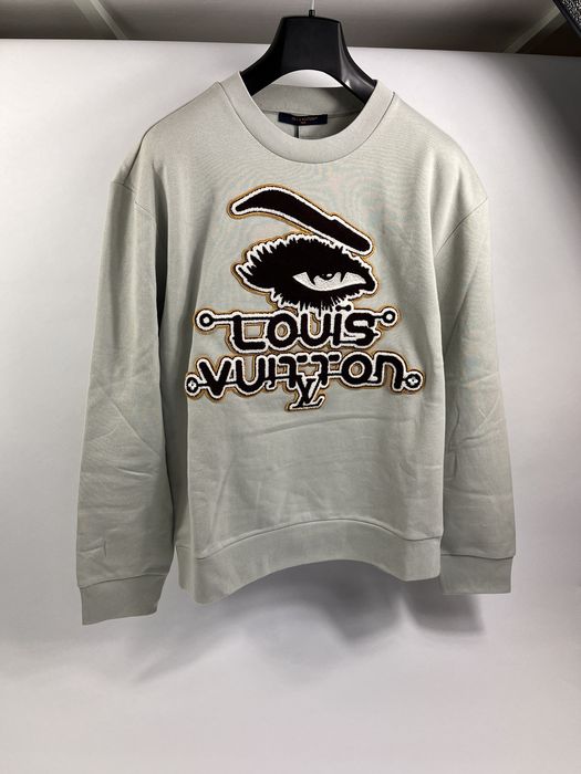 Sweatshirt Louis Vuitton x Nigo Grey size XL International in