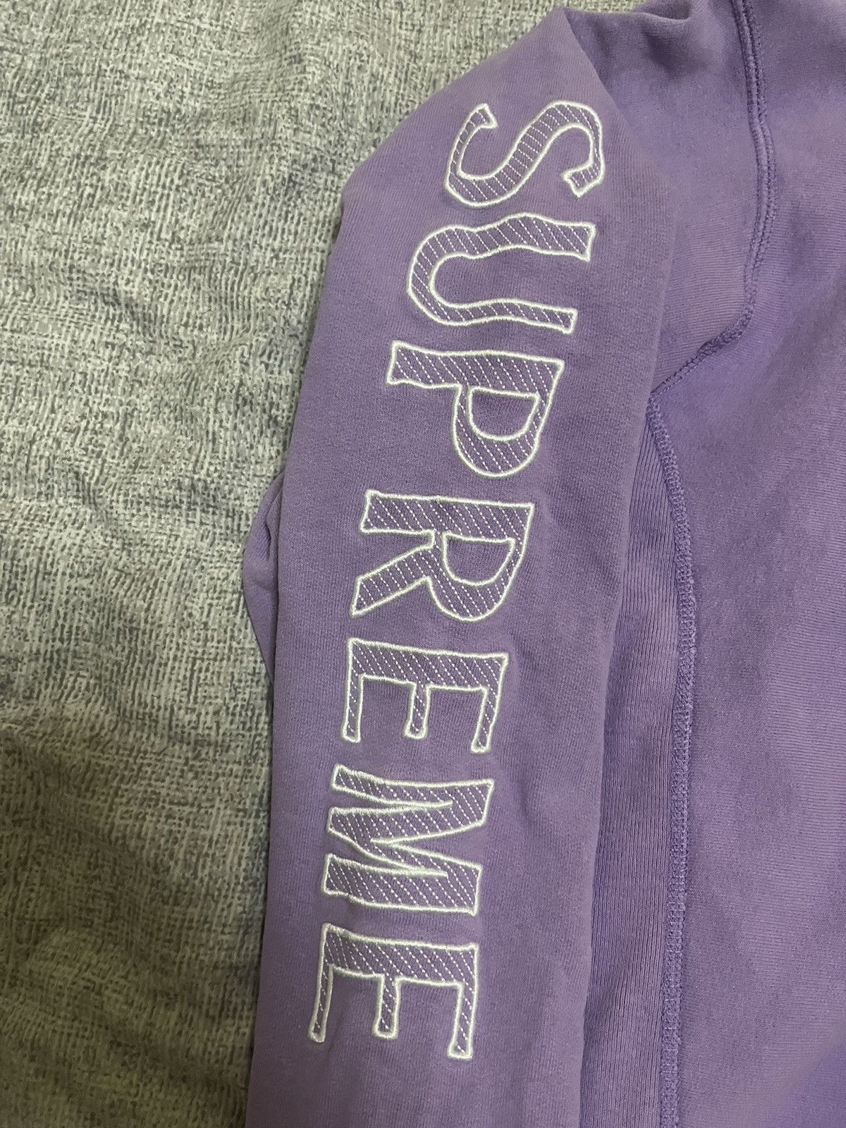 Supreme Supreme sleeve embroidery hoped sweatshirt Size US M / EU 48-50 / 2 - 3 Thumbnail