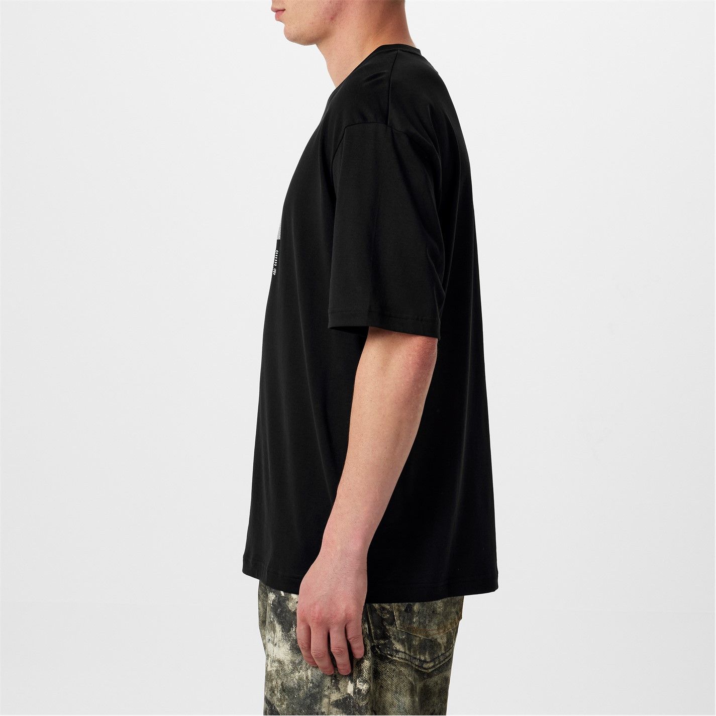 Acne Studios o1g2r1mq0825 Face Logo T-Shirt in Black Size US XS / EU 42 / 0 - 5 Thumbnail