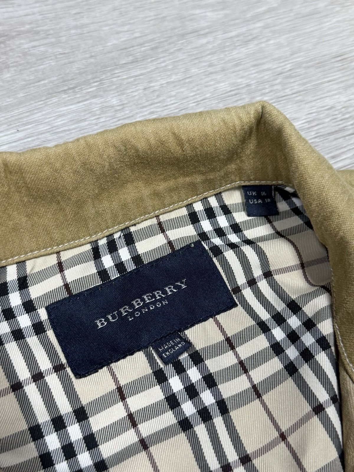Burberry Burberry nova check denim jacket buttons vintage Size L / US 10 / IT 46 - 6 Thumbnail