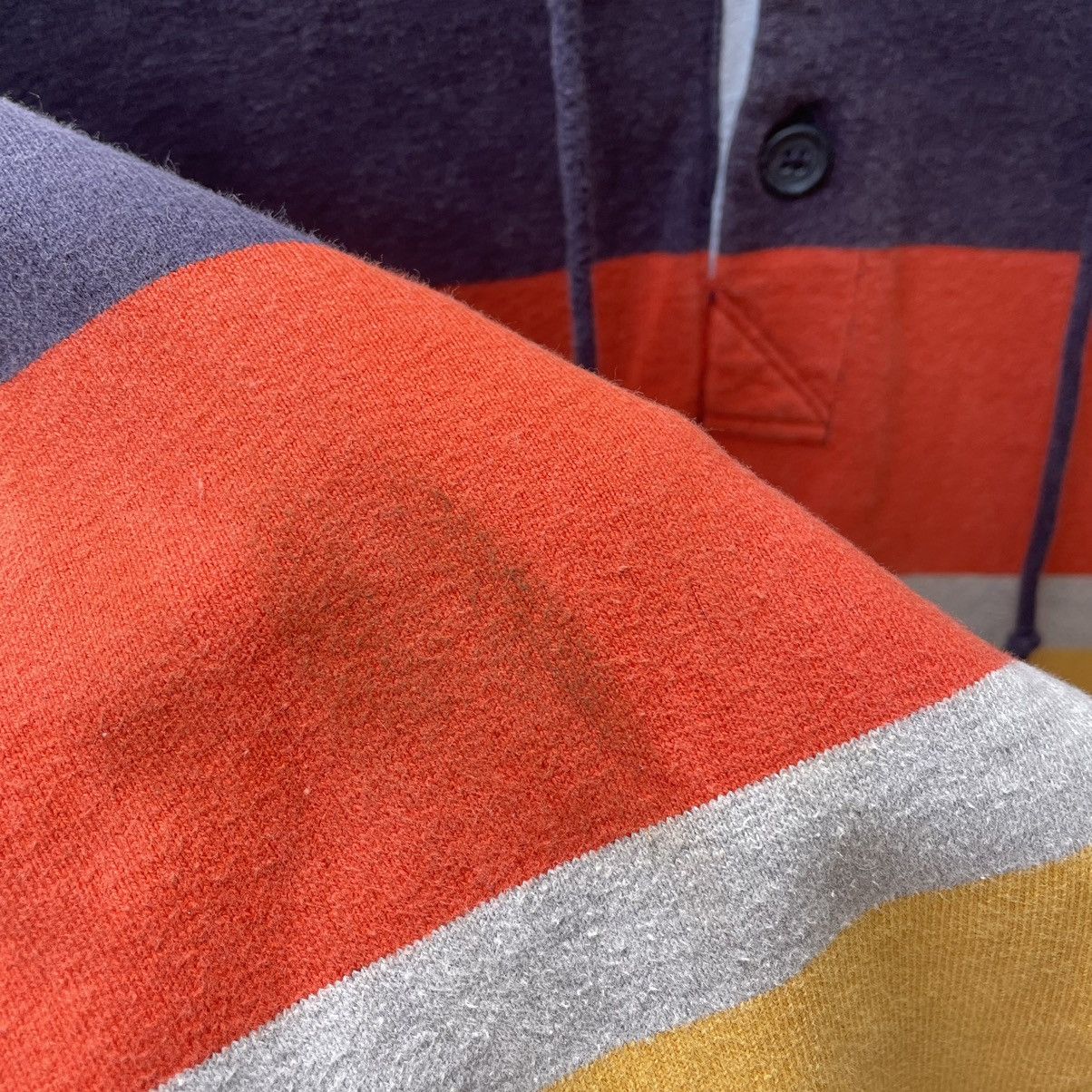 L.L. Bean 🔥🔥Vintage L.L.Bean Striped Multicolour Hooded Polos Tee Size US S / EU 44-46 / 1 - 10 Thumbnail