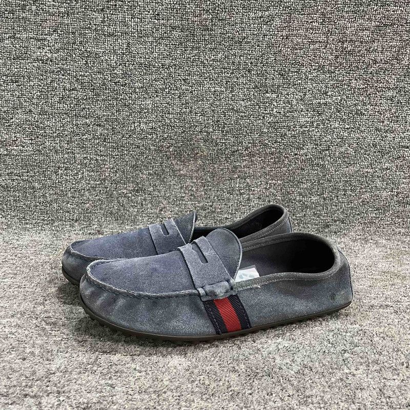 Gucci Gucci Stylish Suede Slip-On Casual Shoes for Men 0079 Size US 8.5 / EU 41-42 - 1 Thumbnail