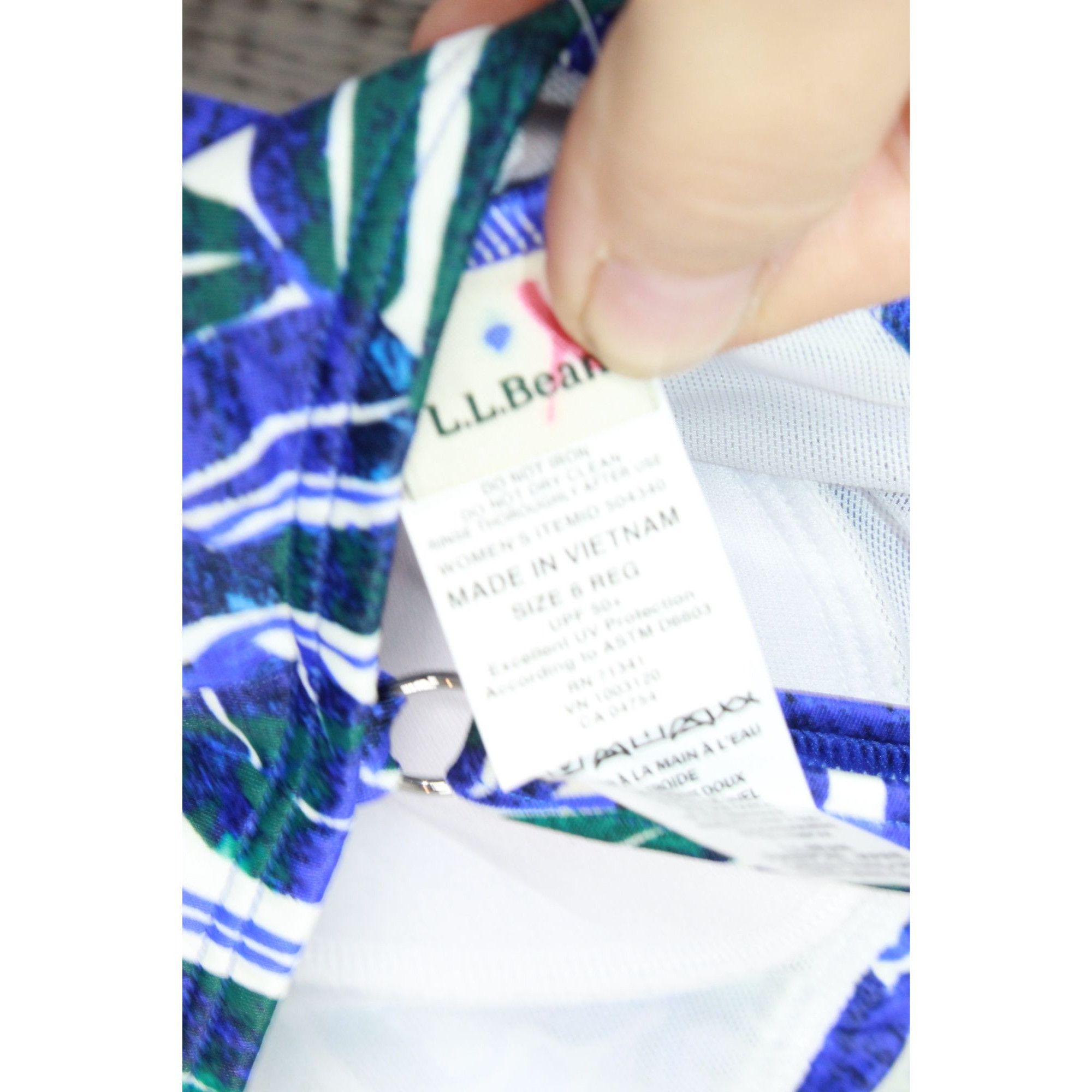 L.L. Bean LL Bean Women's Mix and Match Swimwear Tankini Size 6 Size M / US 6-8 / IT 42-44 - 7 Thumbnail