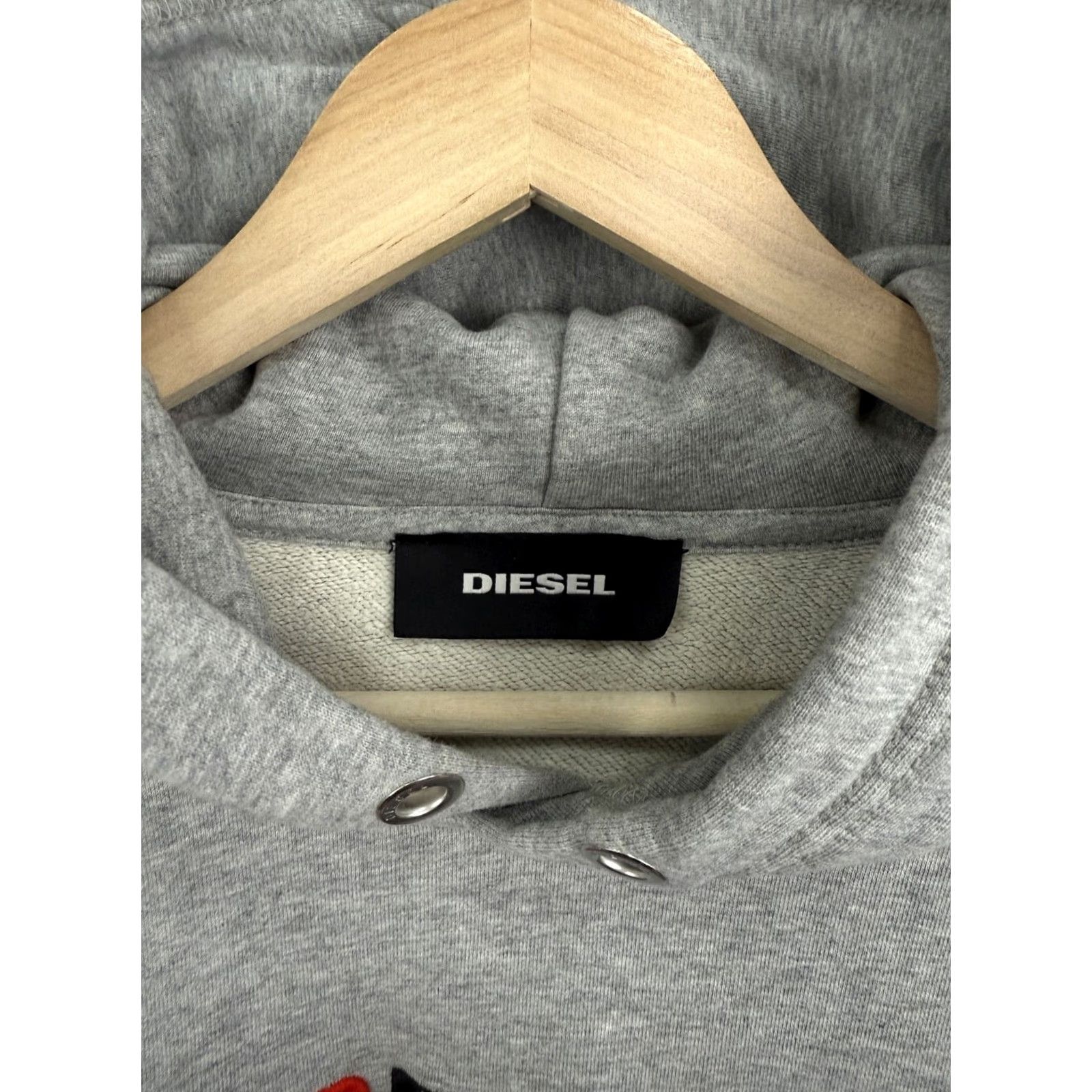 Diesel VINTAGE Diesel Hoodie Mens Classic Retro Gray M shirt? Size US M / EU 48-50 / 2 - 5 Thumbnail