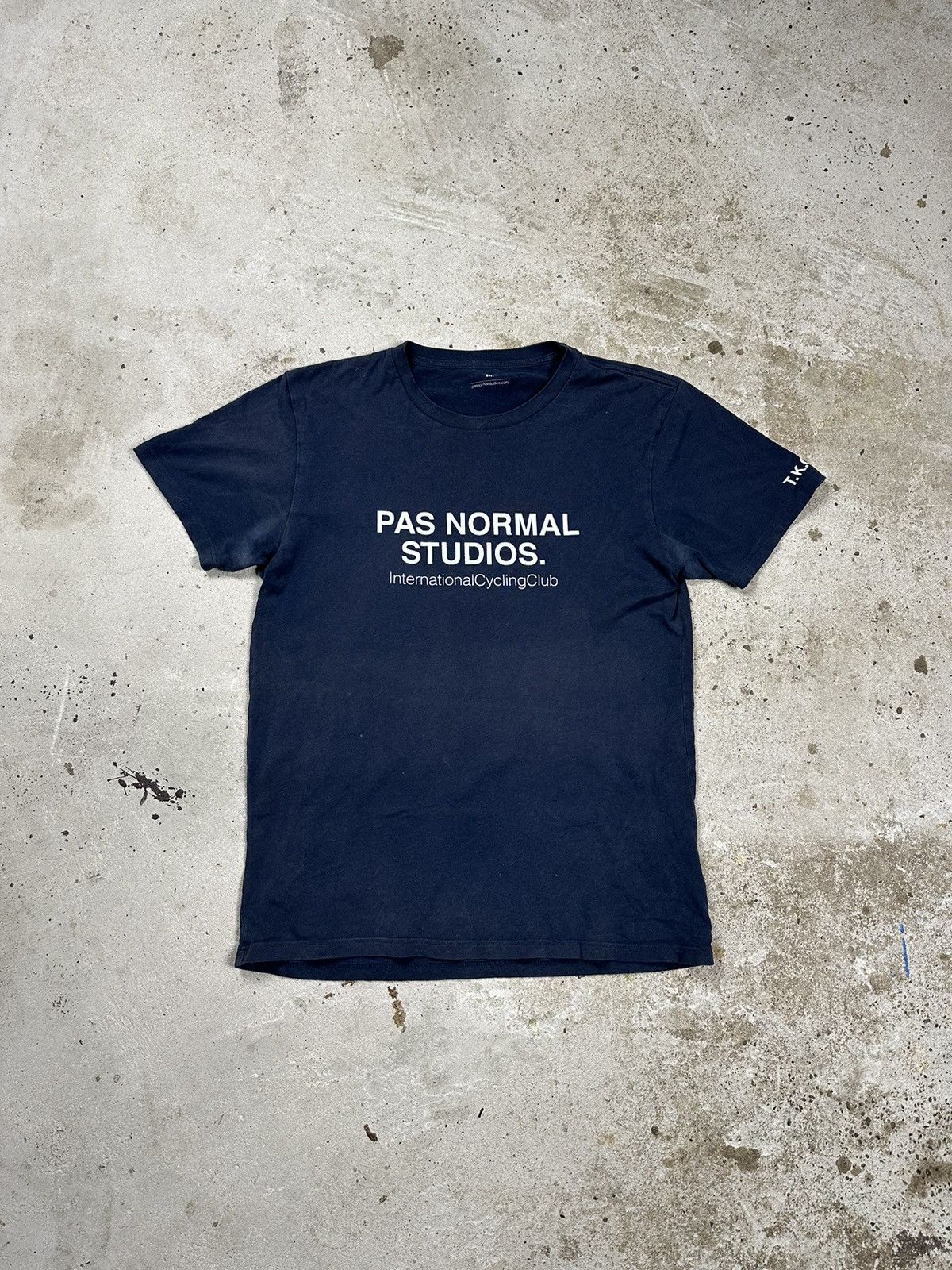 Pas Normal Studios Pas Normal Studios TKO Navy T Shirt Tee Size US M / EU 48-50 / 2 - 1 Thumbnail