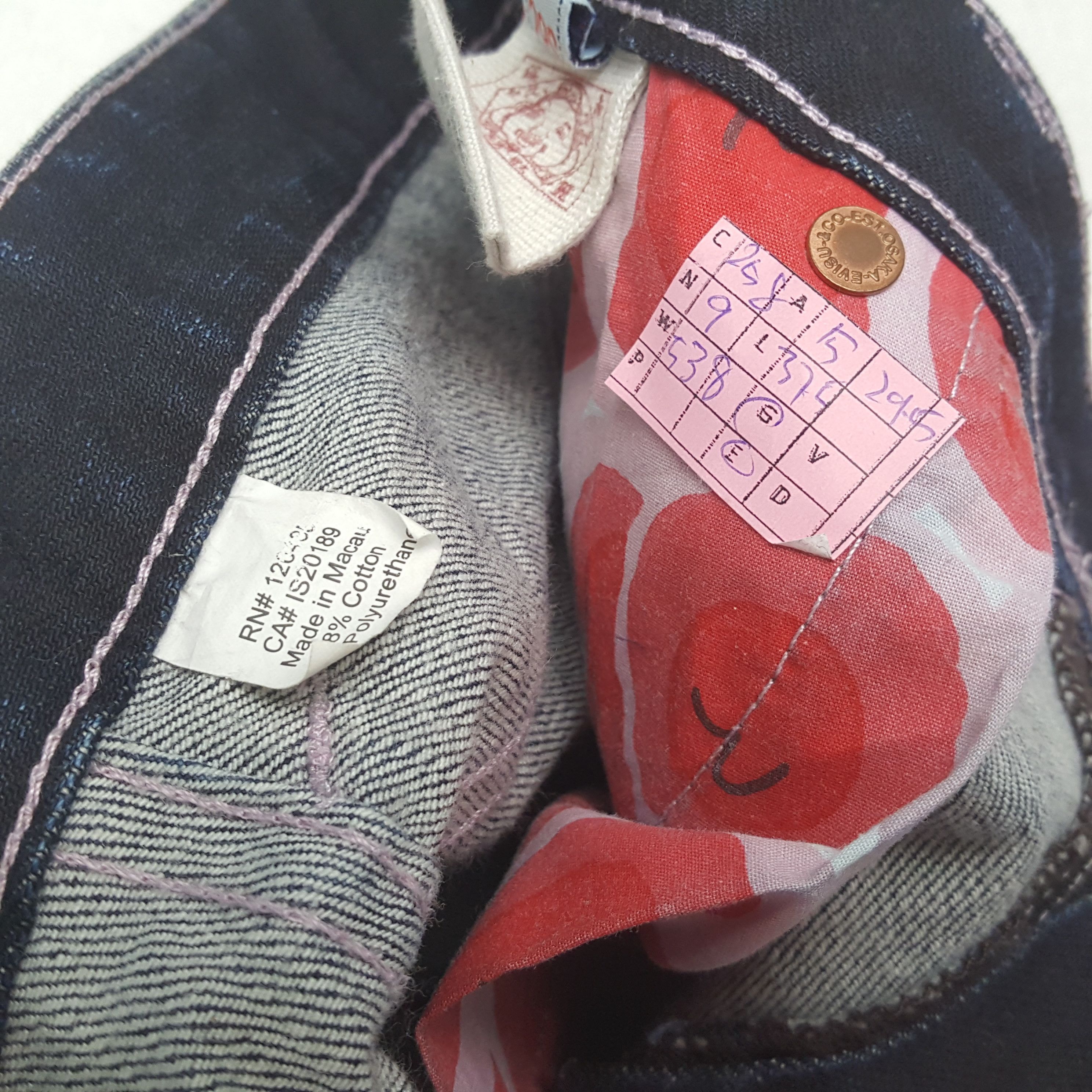 Japanese Brand × Vintage EVISU Japanese Brand Streetwear Custom Daicock Jeans Size 30" / US 8 / IT 44 - 13 Thumbnail