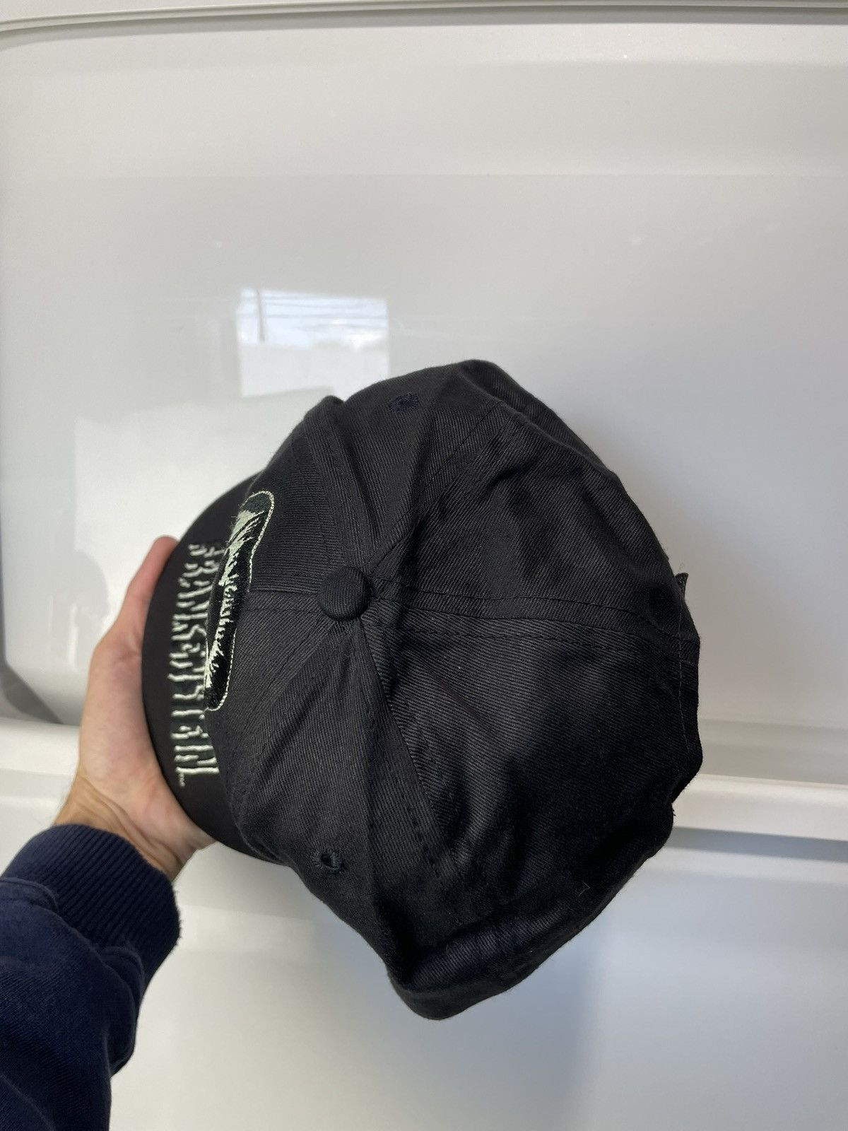 Universal Studios Vintage Frankenstein Hat Adjustable Black 90s Universal Size ONE SIZE - 5 Thumbnail
