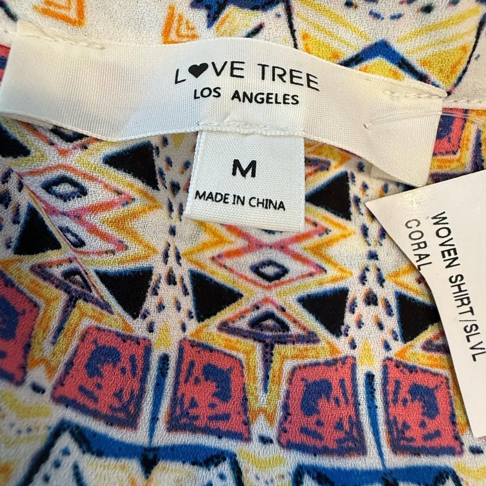 Other Love Tree Los Angeles woven Shirt Coral sleeveless western M Size M / US 6-8 / IT 42-44 - 6 Thumbnail