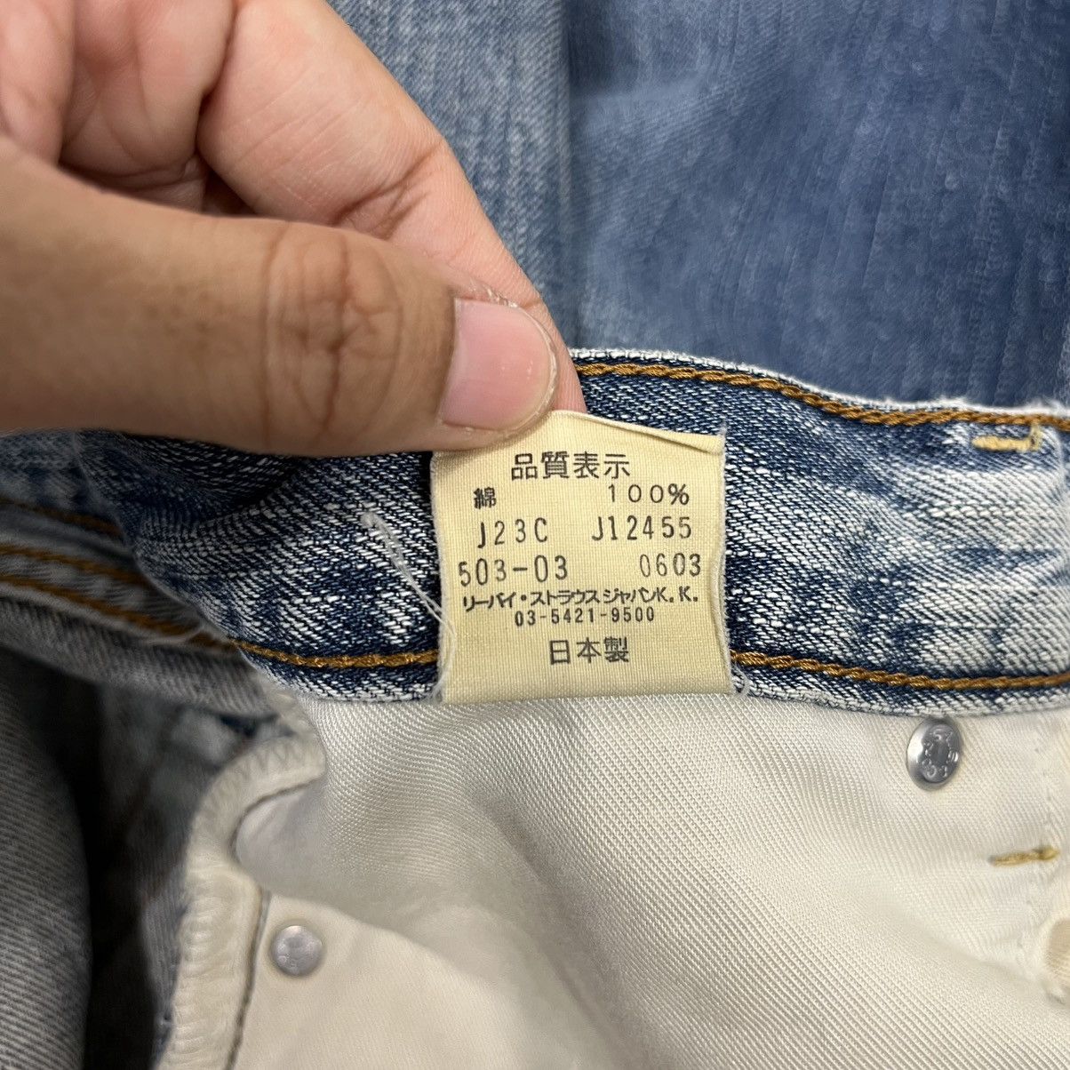 Levi's Vintage Levis Lot 503 Distressed Denim Jeans Size US 31 - 21 Thumbnail