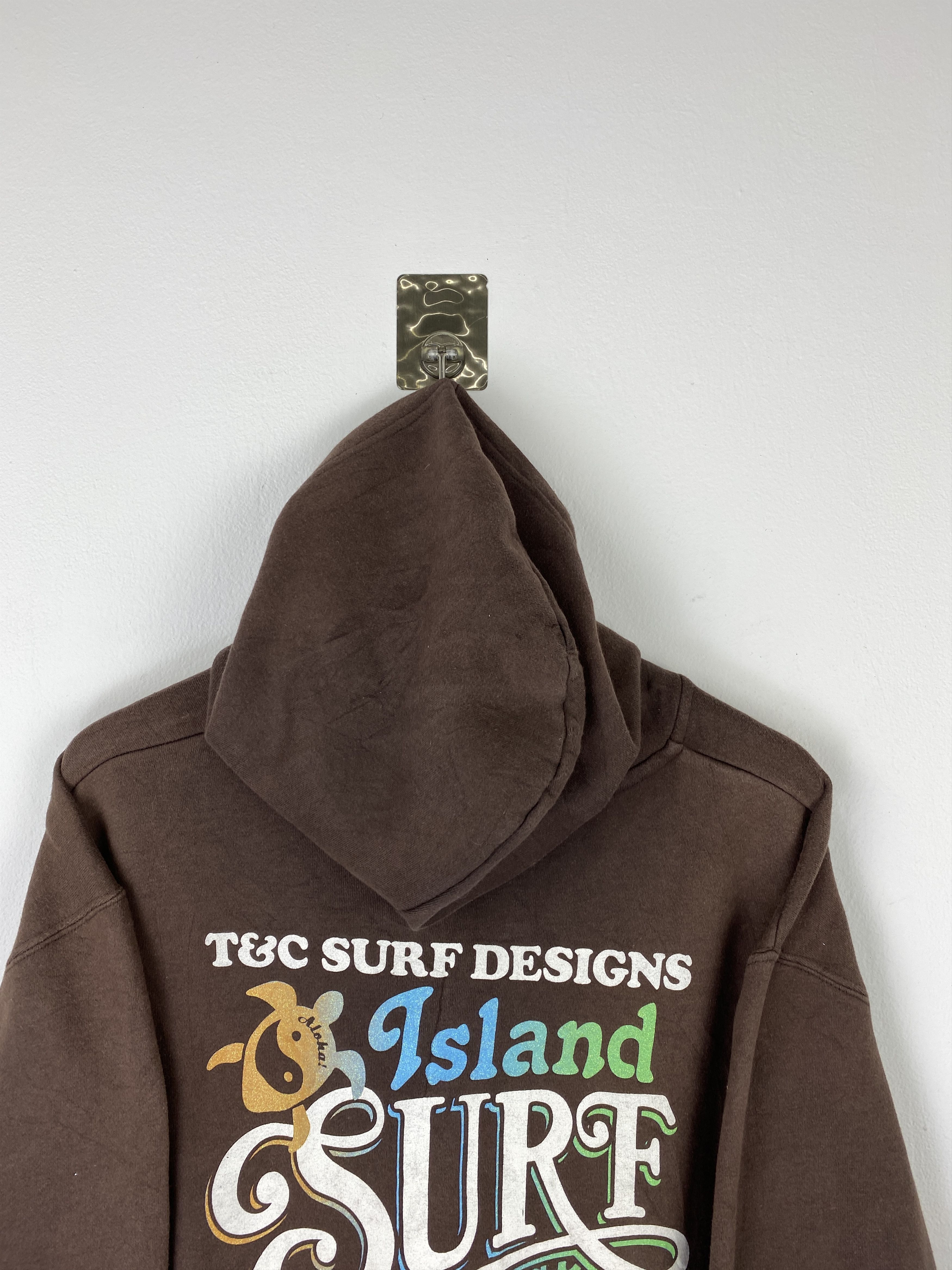 Vintage Vintage T&C Surf Designs Wording Zip Up Hoodie SH0517 Size US XXL / EU 58 / 5 - 3 Thumbnail