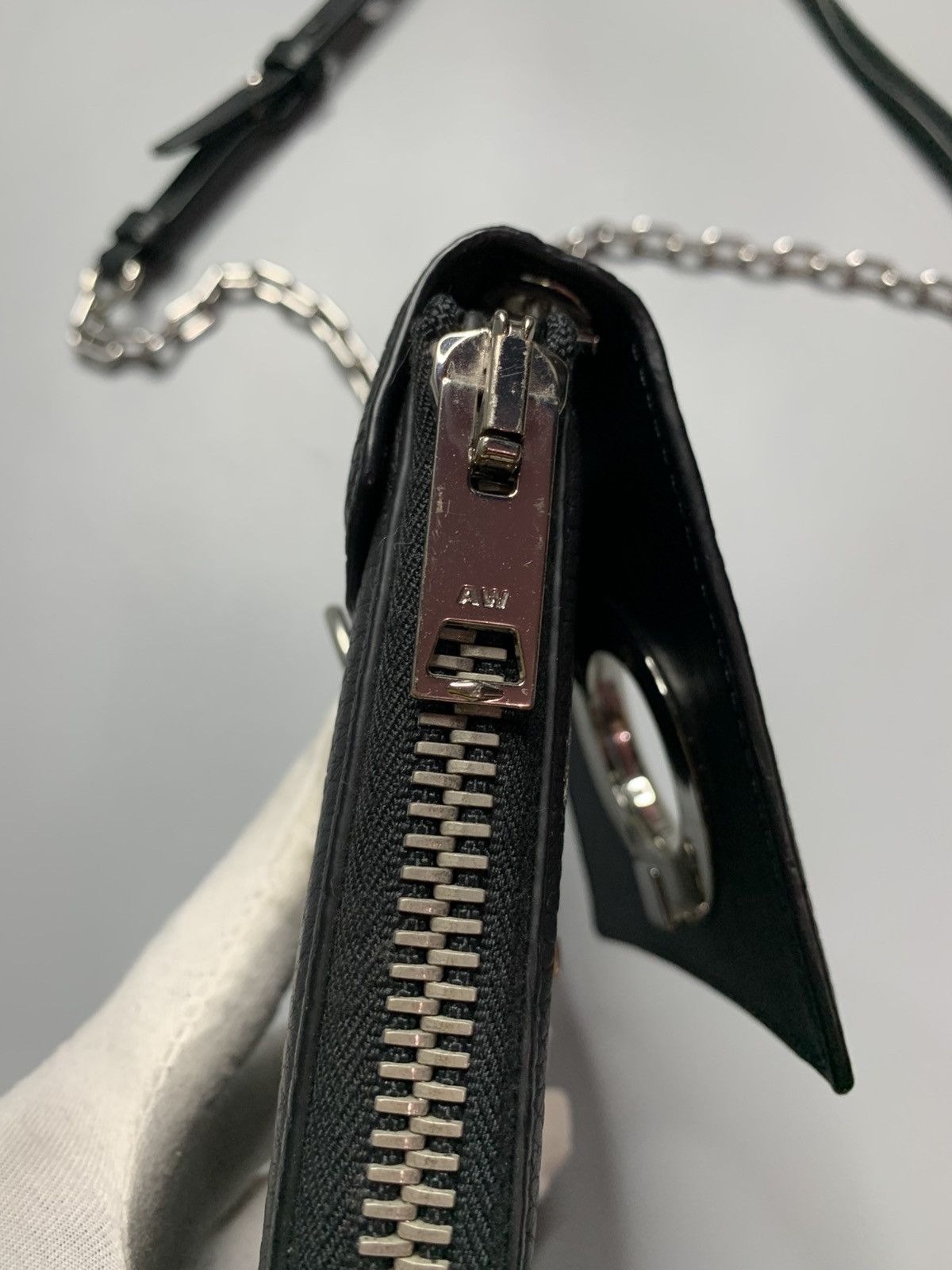 Alexander Wang Alexander Wang Riot Leather Wallet Chain Bag Size ONE SIZE - 5 Thumbnail