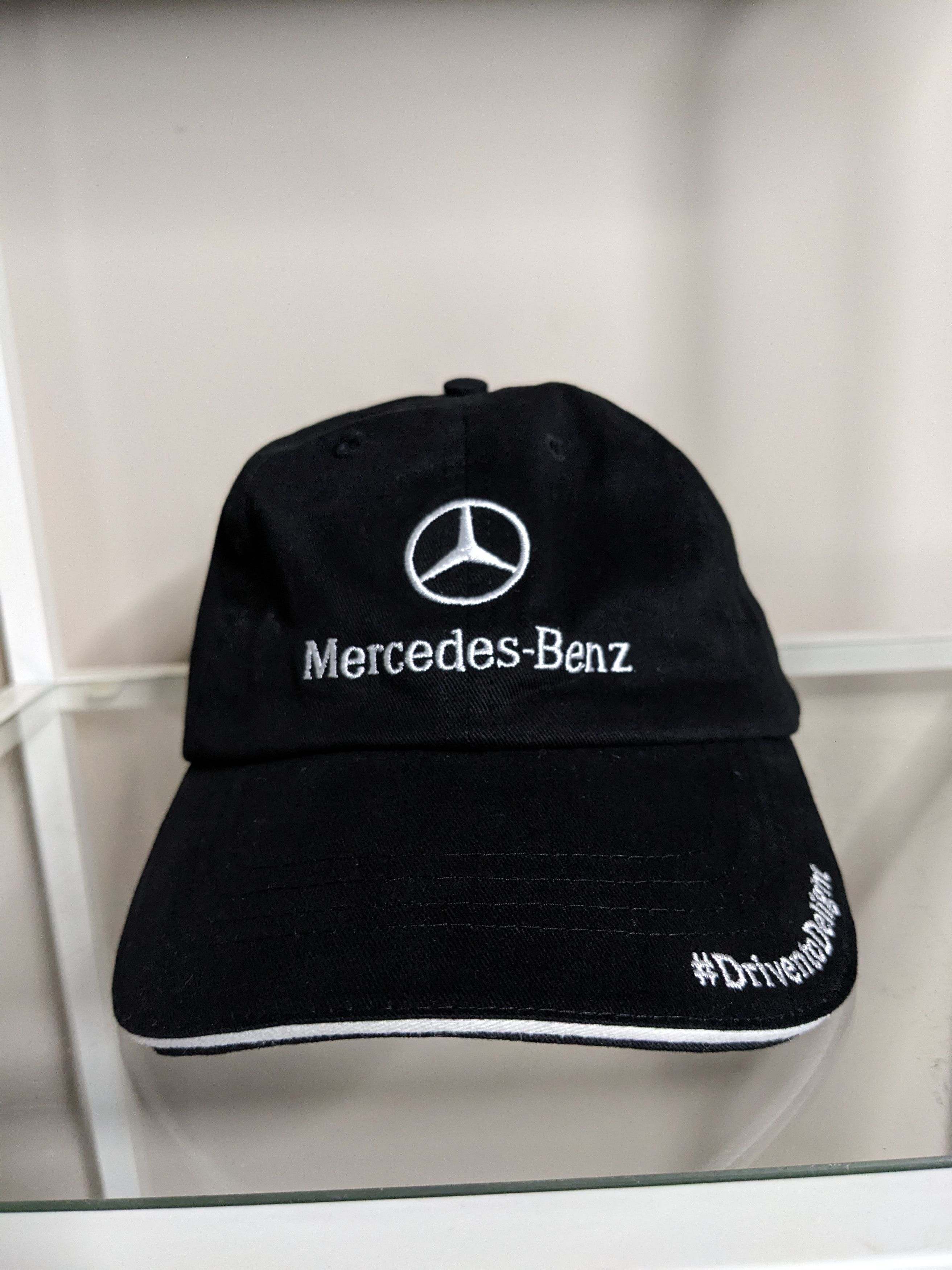 Mercedes-Benz Mercedes Benz Hat Black Emroidered Logo OS Baseball Cap Size ONE SIZE - 1 Thumbnail